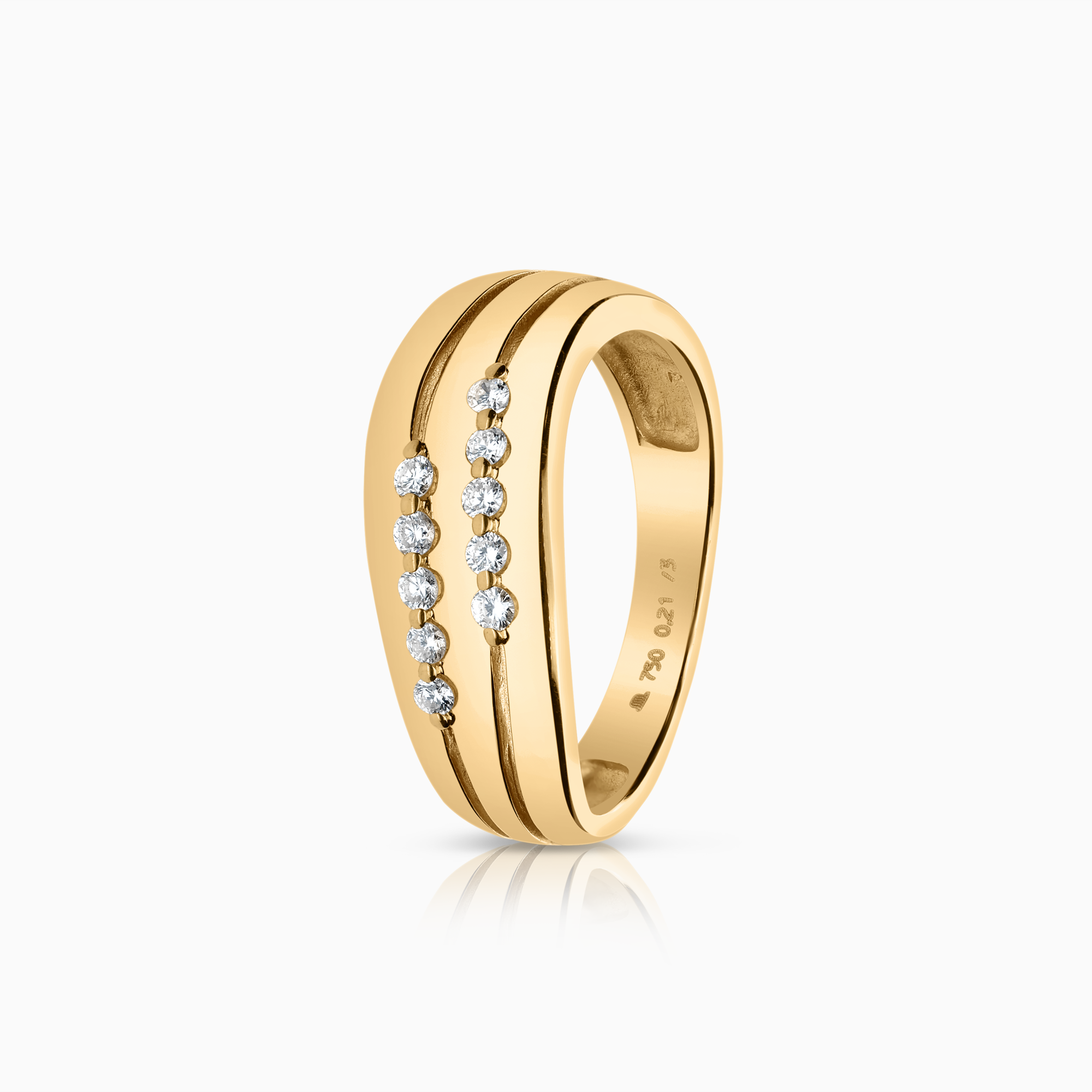 Diamond Ring 0.21ct 18K Gold