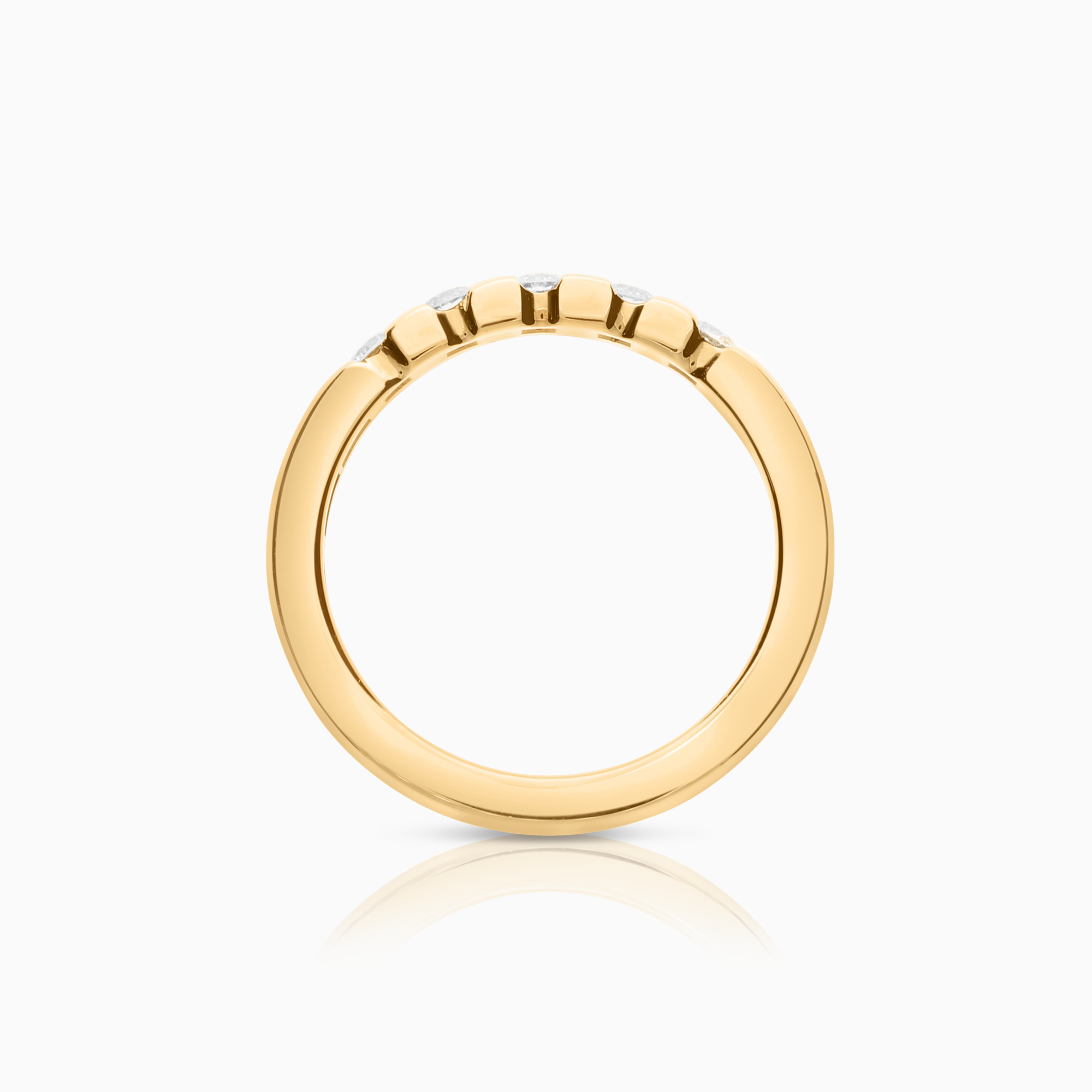 Diamantring 0,20ct 18K guld
