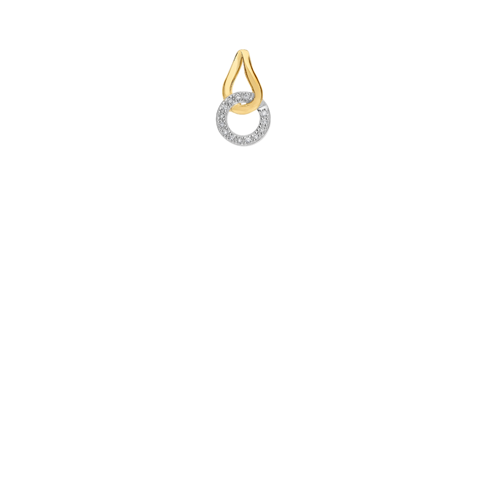 Hängsmycke med diamanter 0,10ct 18K guld