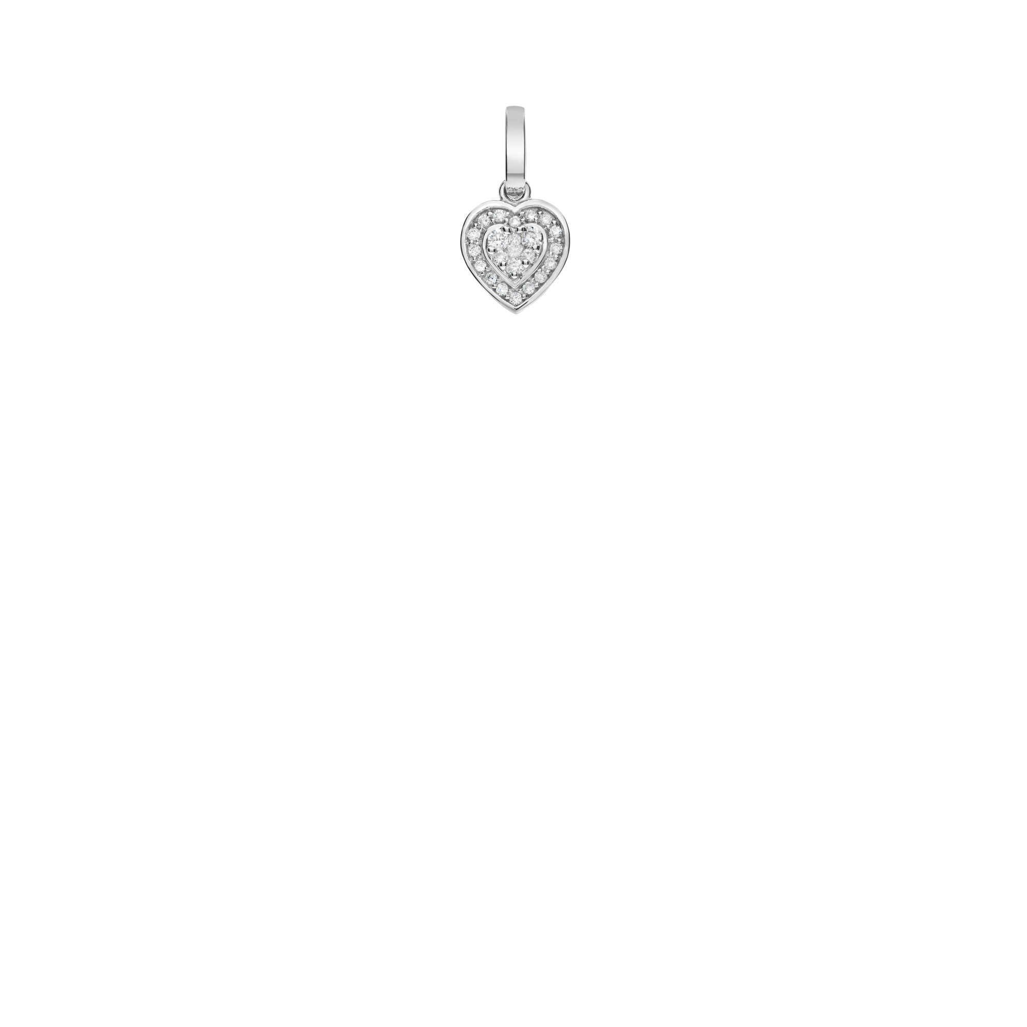 Diamanthänge hjärta 0,25ct 18K vitguld