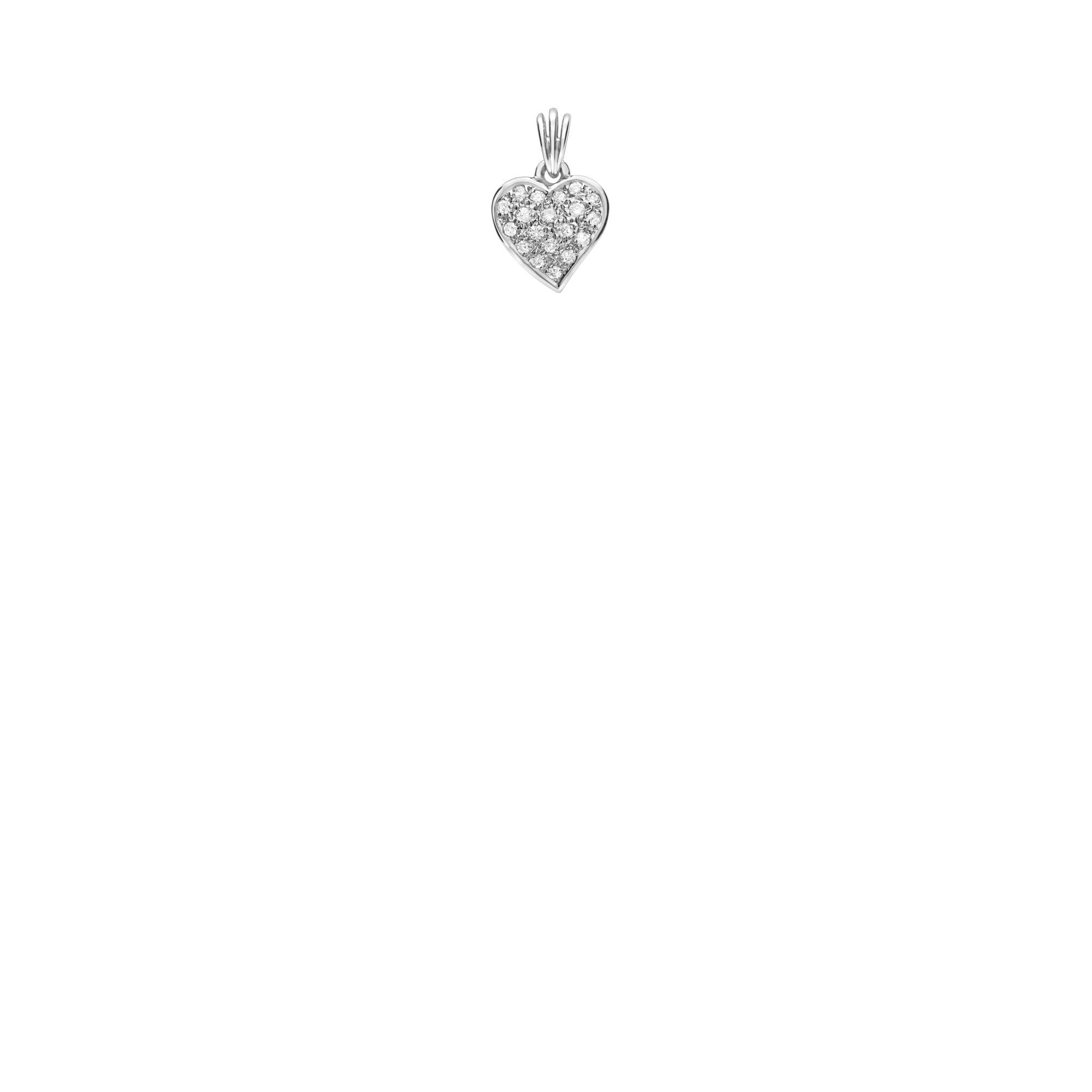 Diamanthänge 0,18ct 18K vitguld