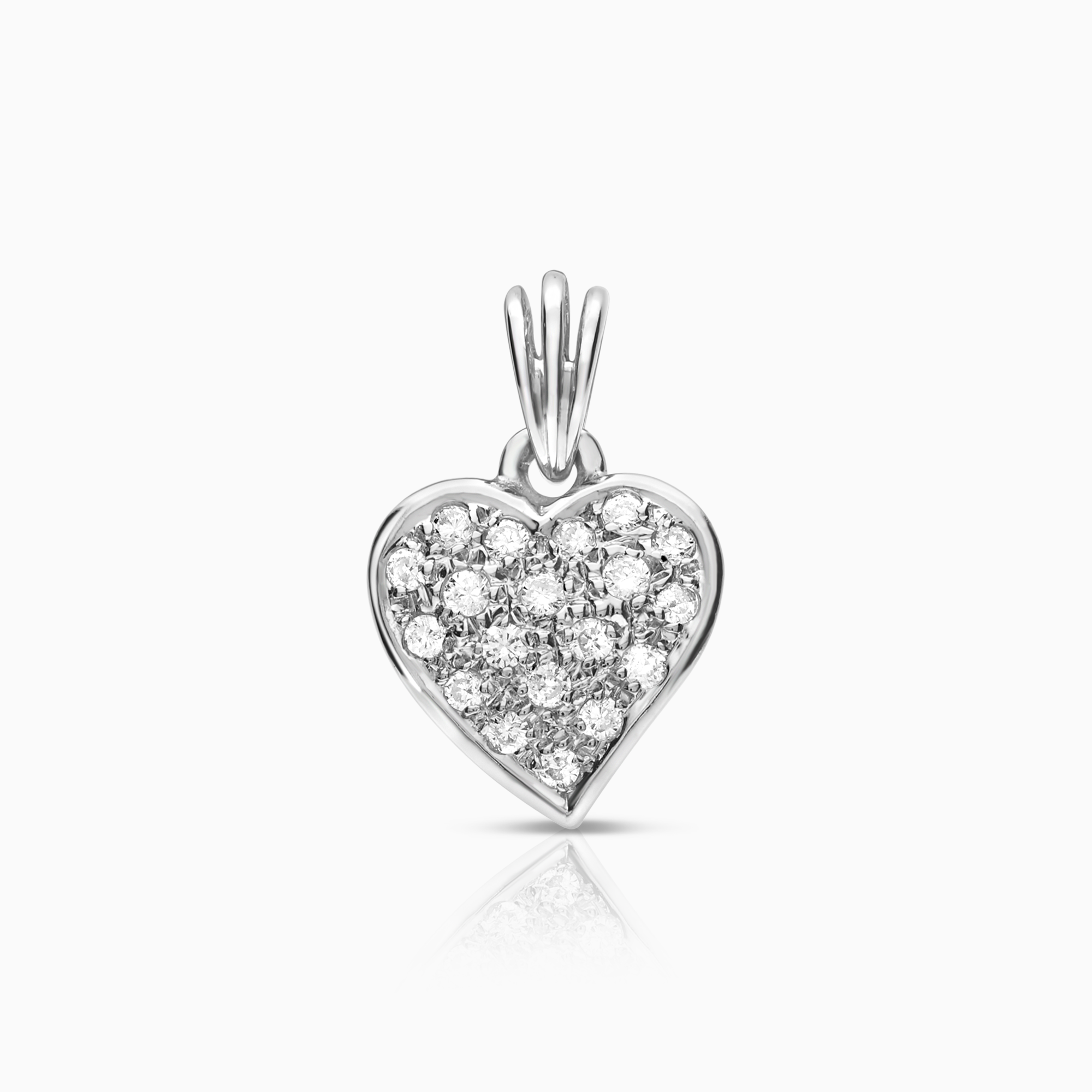 Diamanthänge 0,18ct 18K vitguld