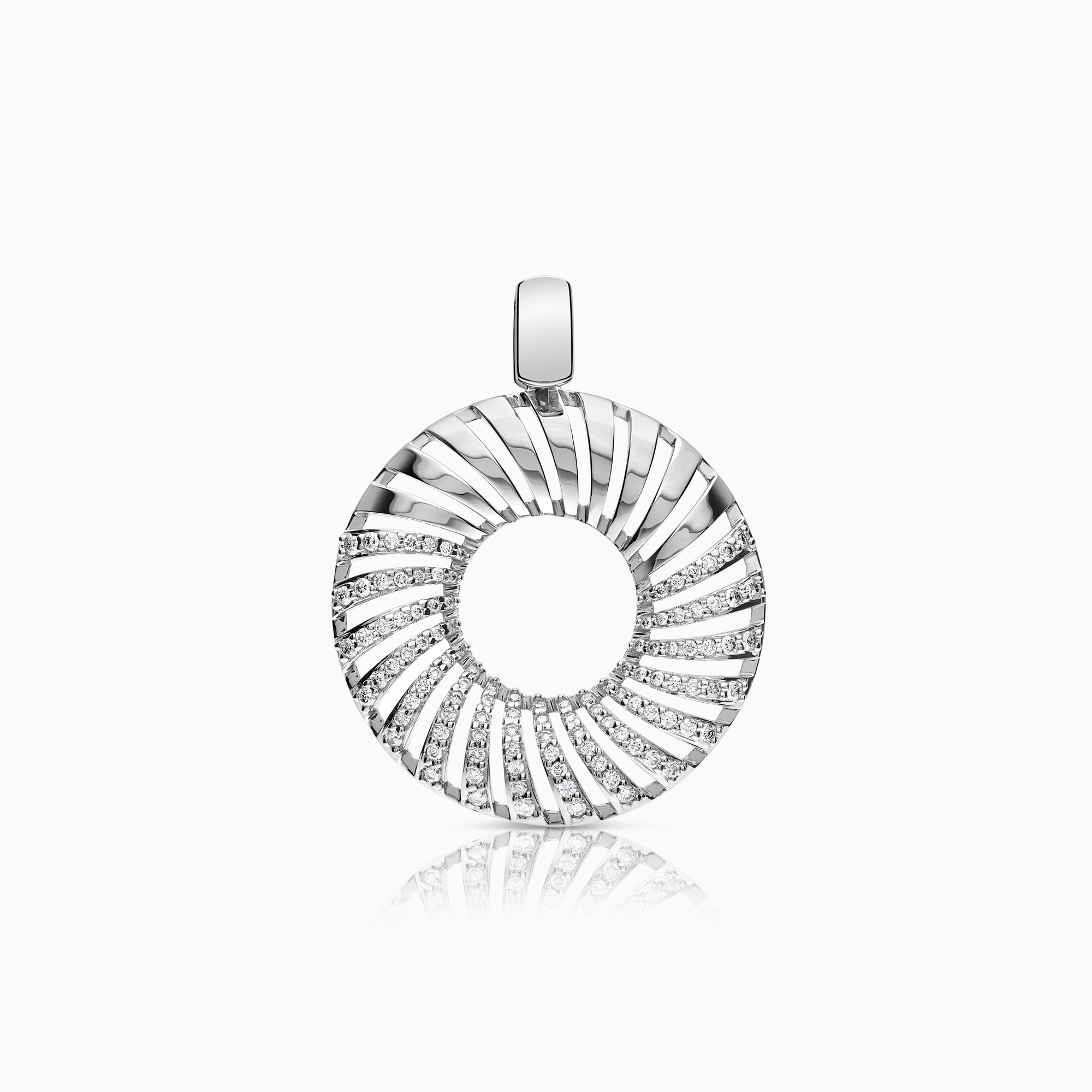 Diamanthänge 0,80ct 18K vitguld