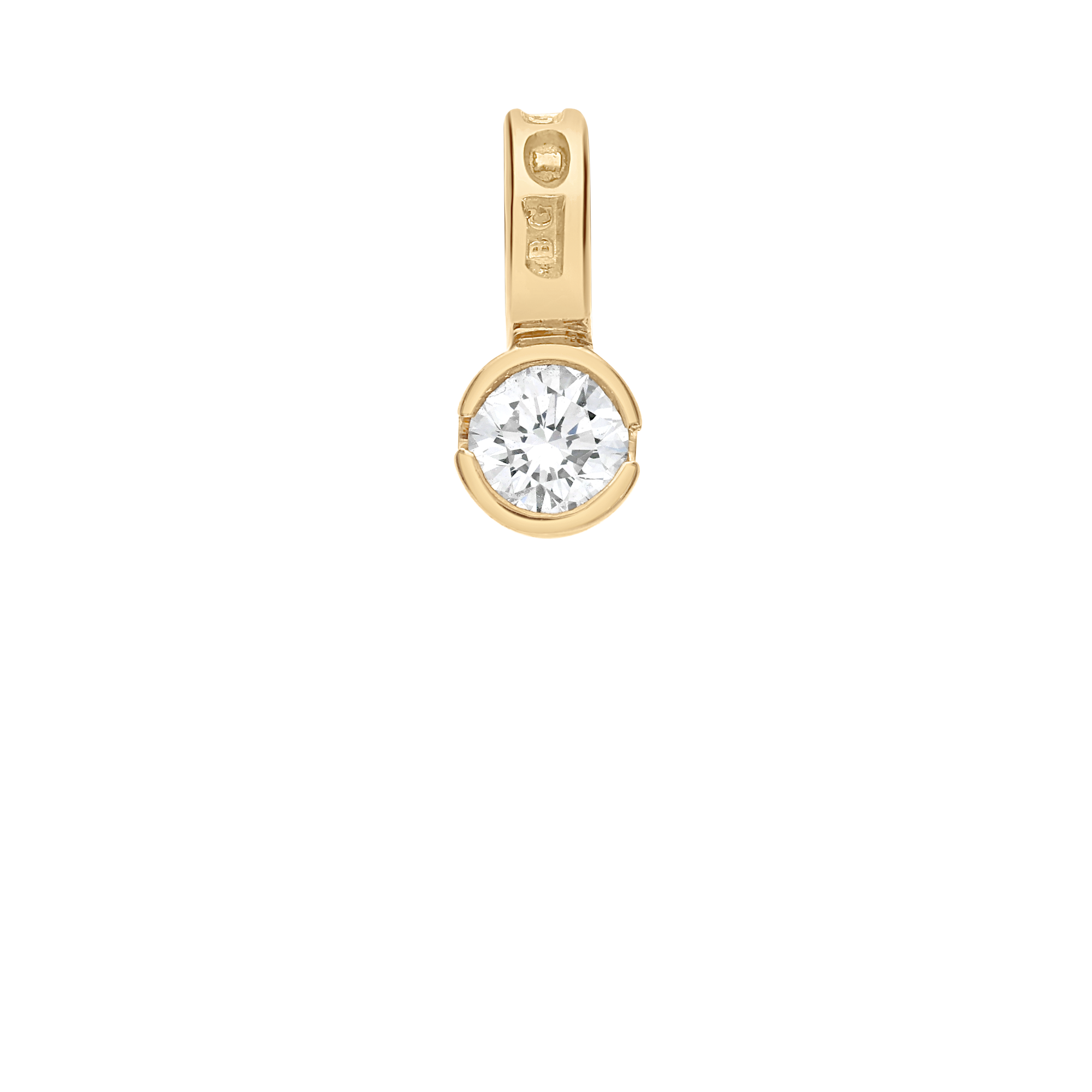 Solitärhänge 0,20ct 18K guld