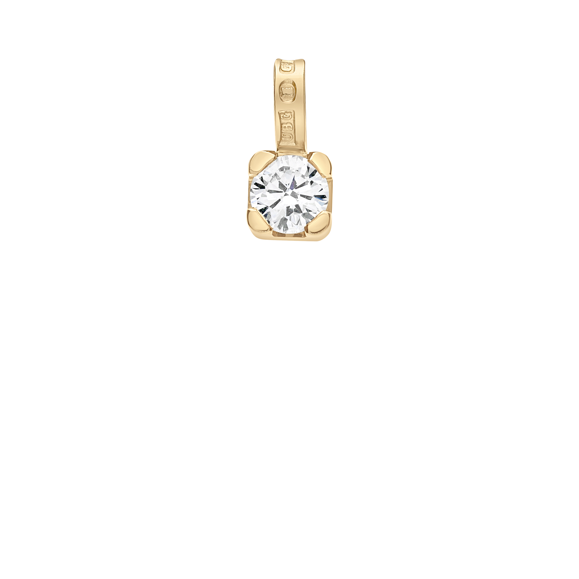 Solitärhänge 0,26ct 18K guld