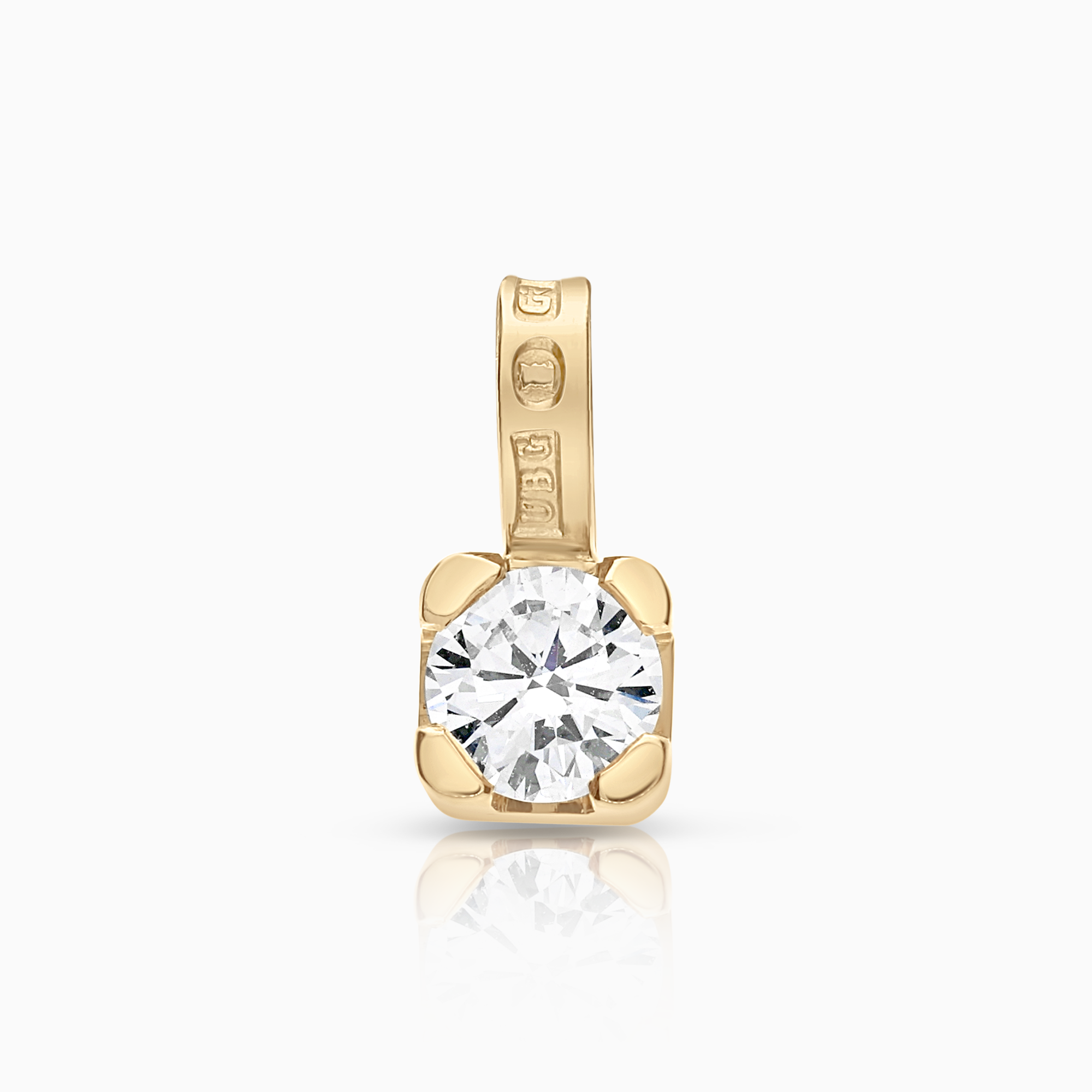 Solitärhänge 0,26ct 18K guld