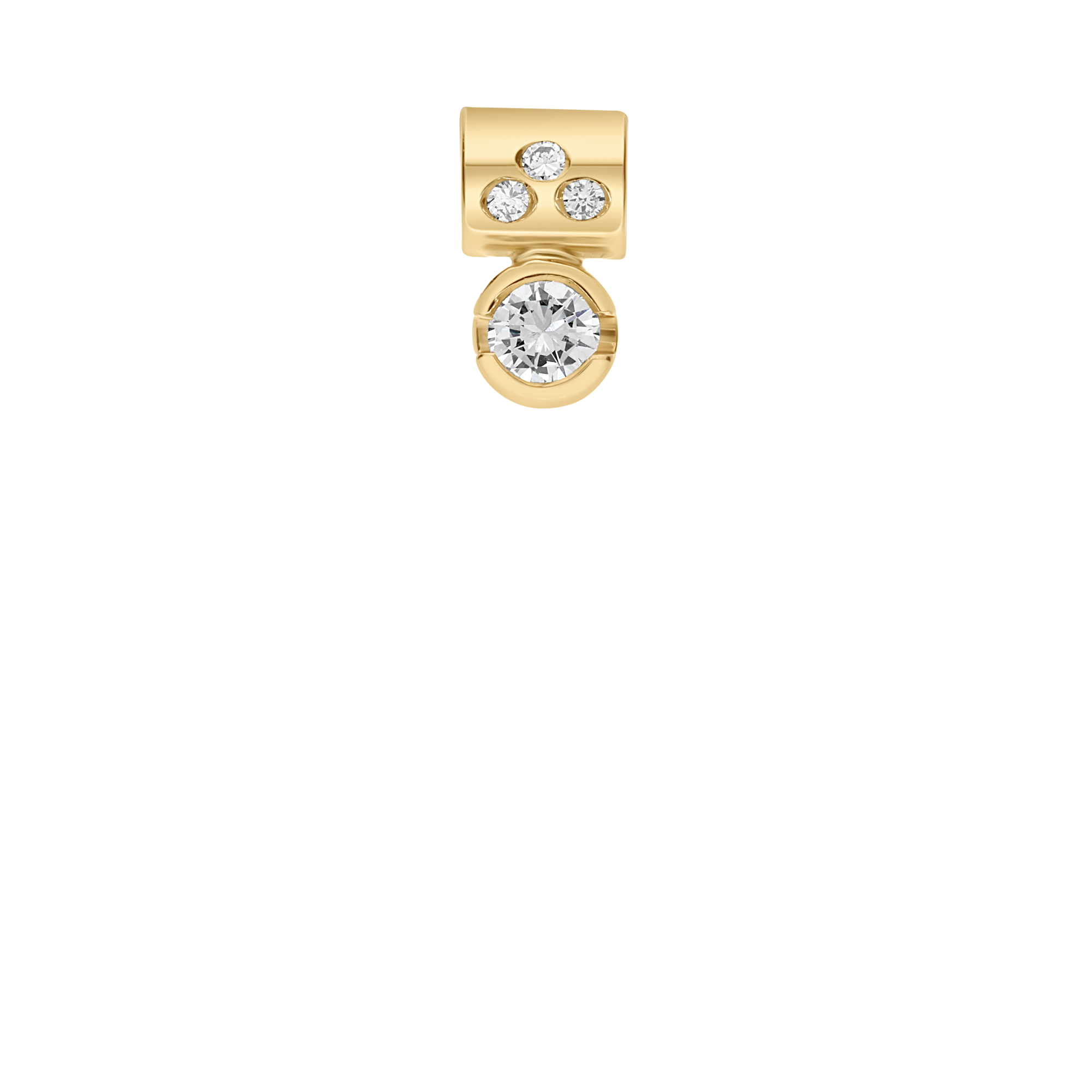 Solitärhänge 0,18ct 18K guld