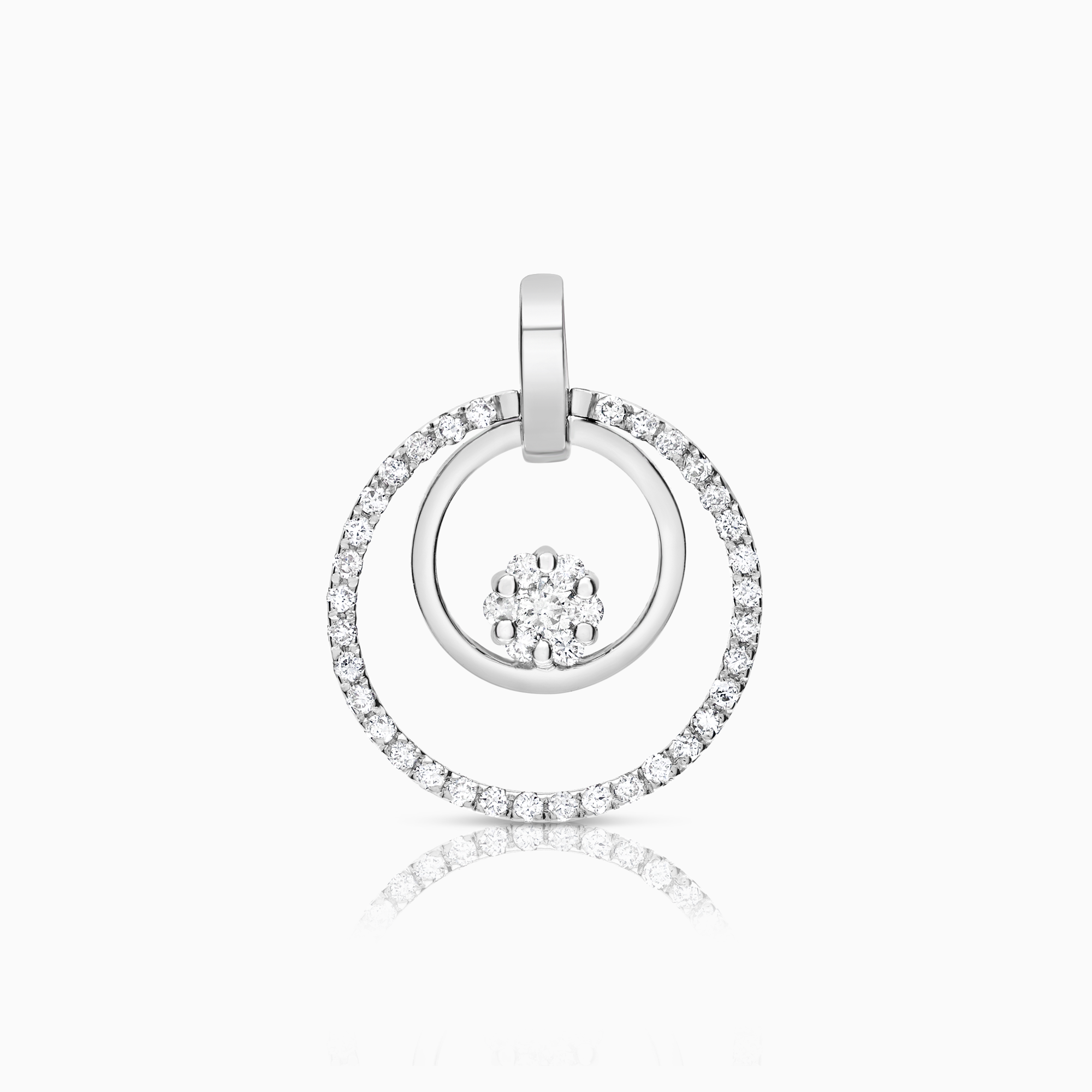 Diamanthänge 0,20ct 18K vitguld