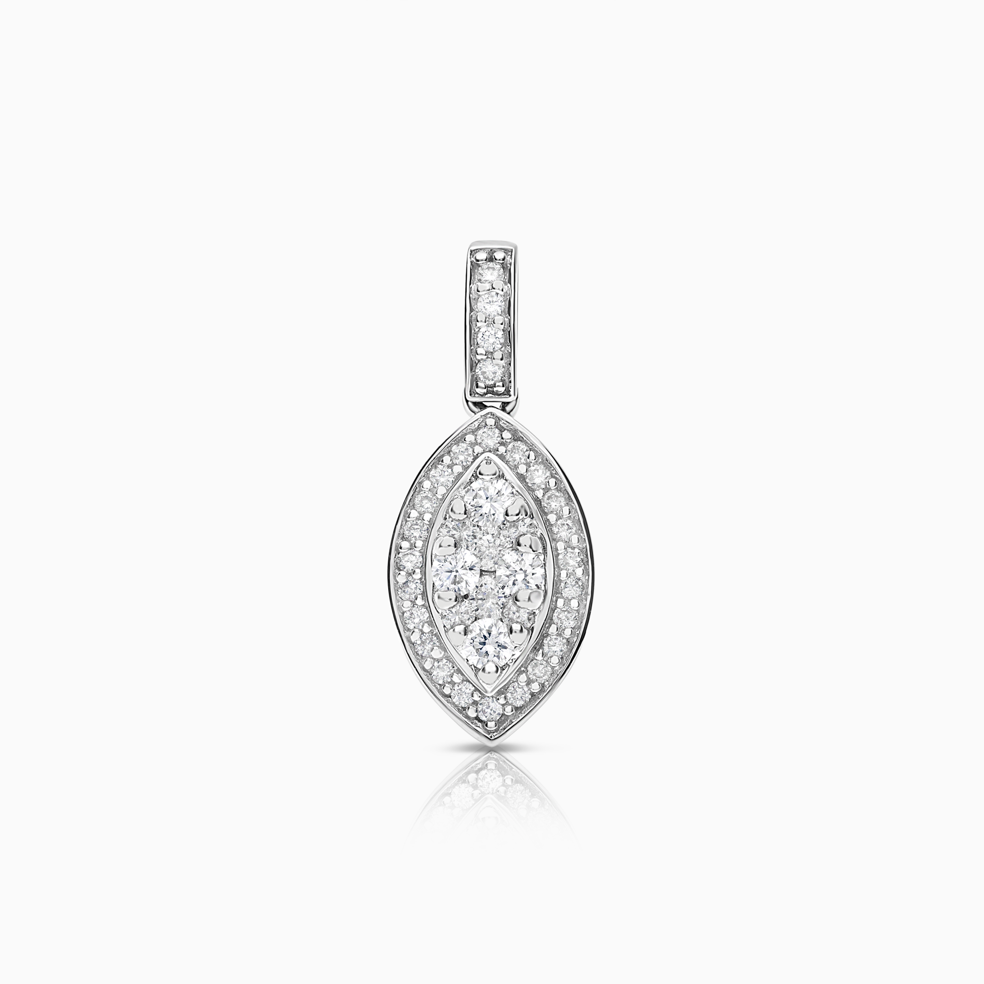 Diamanthänge 0,50ct 18K vitguld