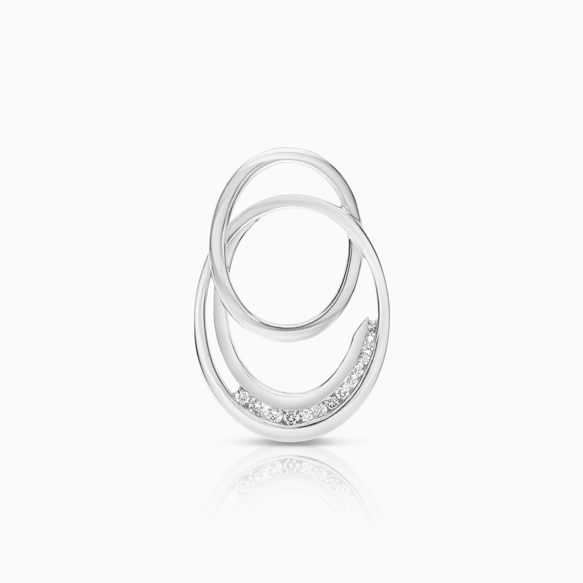 Diamanthänge 0,17ct 18K vitguld