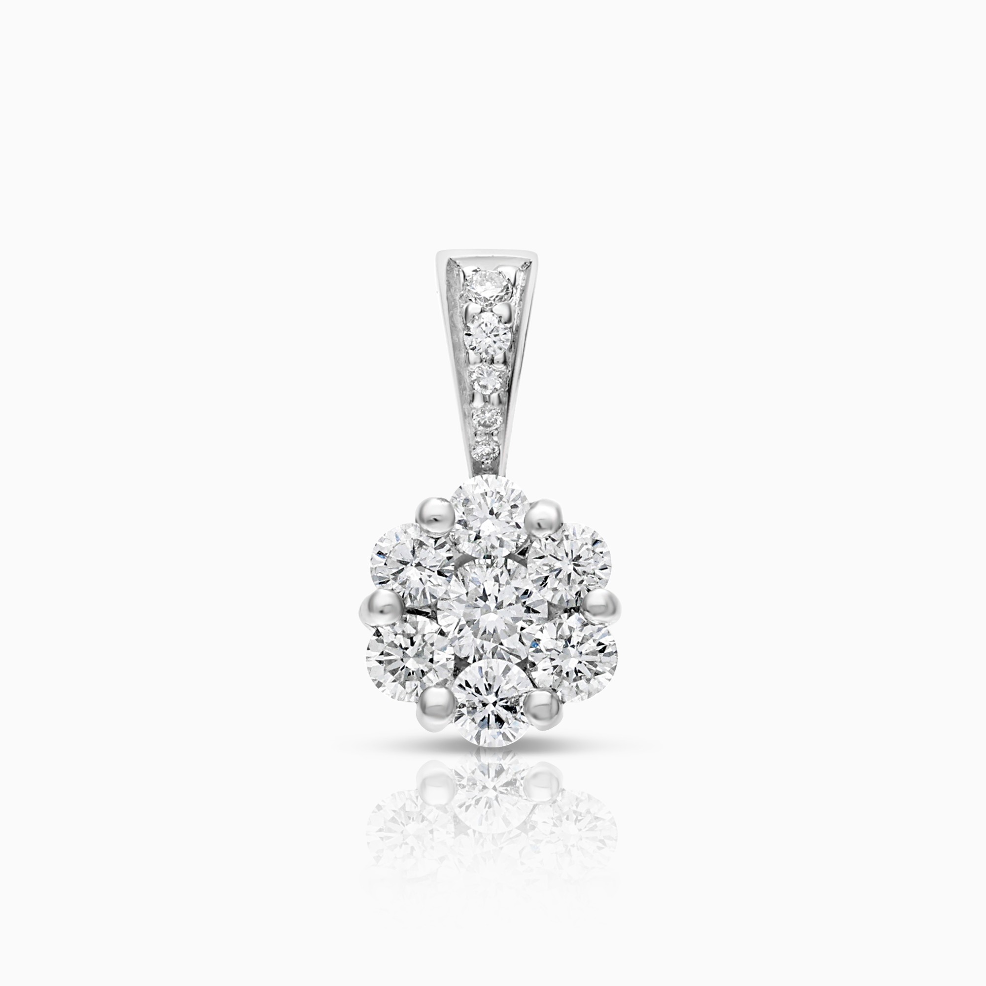Diamanthänge 0,54ct 18K vitguld