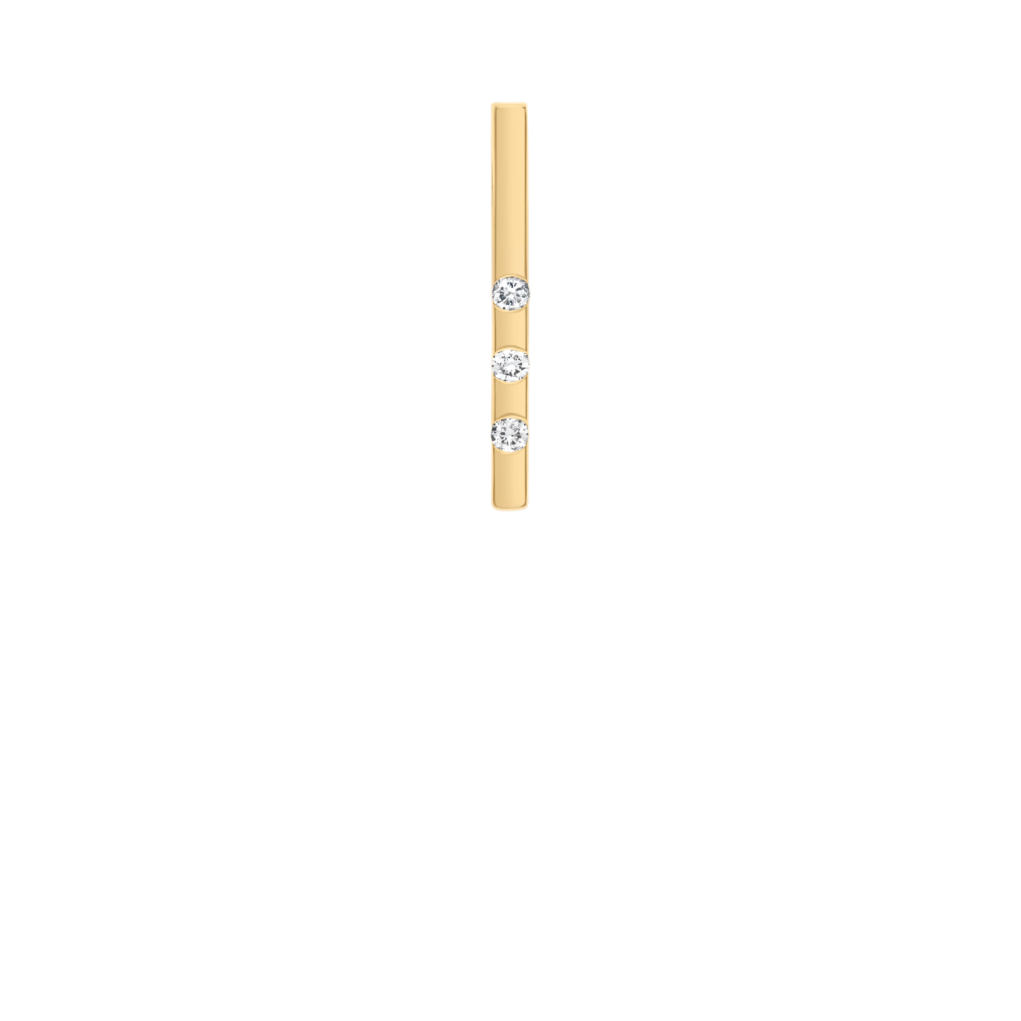 Hängsmycke med diamanter 0,15ct 18K guld