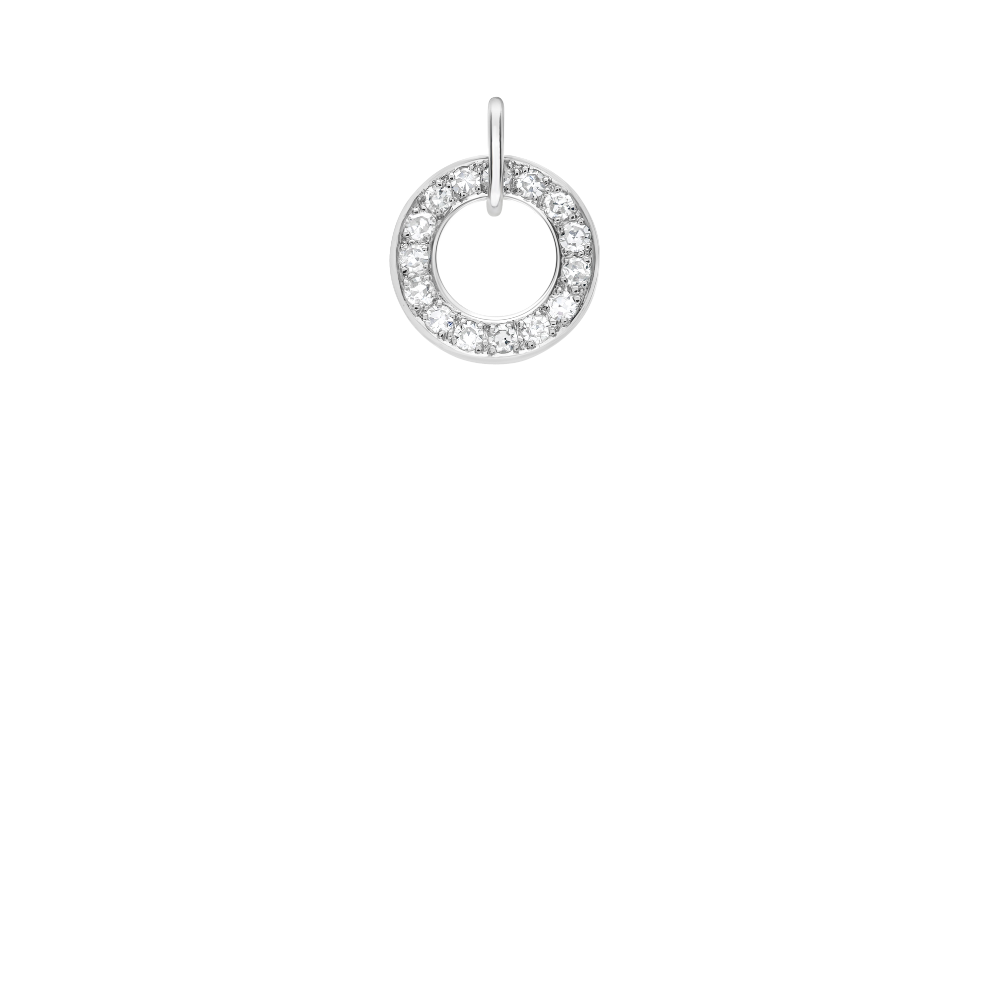 Diamanthänge 0,15ct 18K vitguld