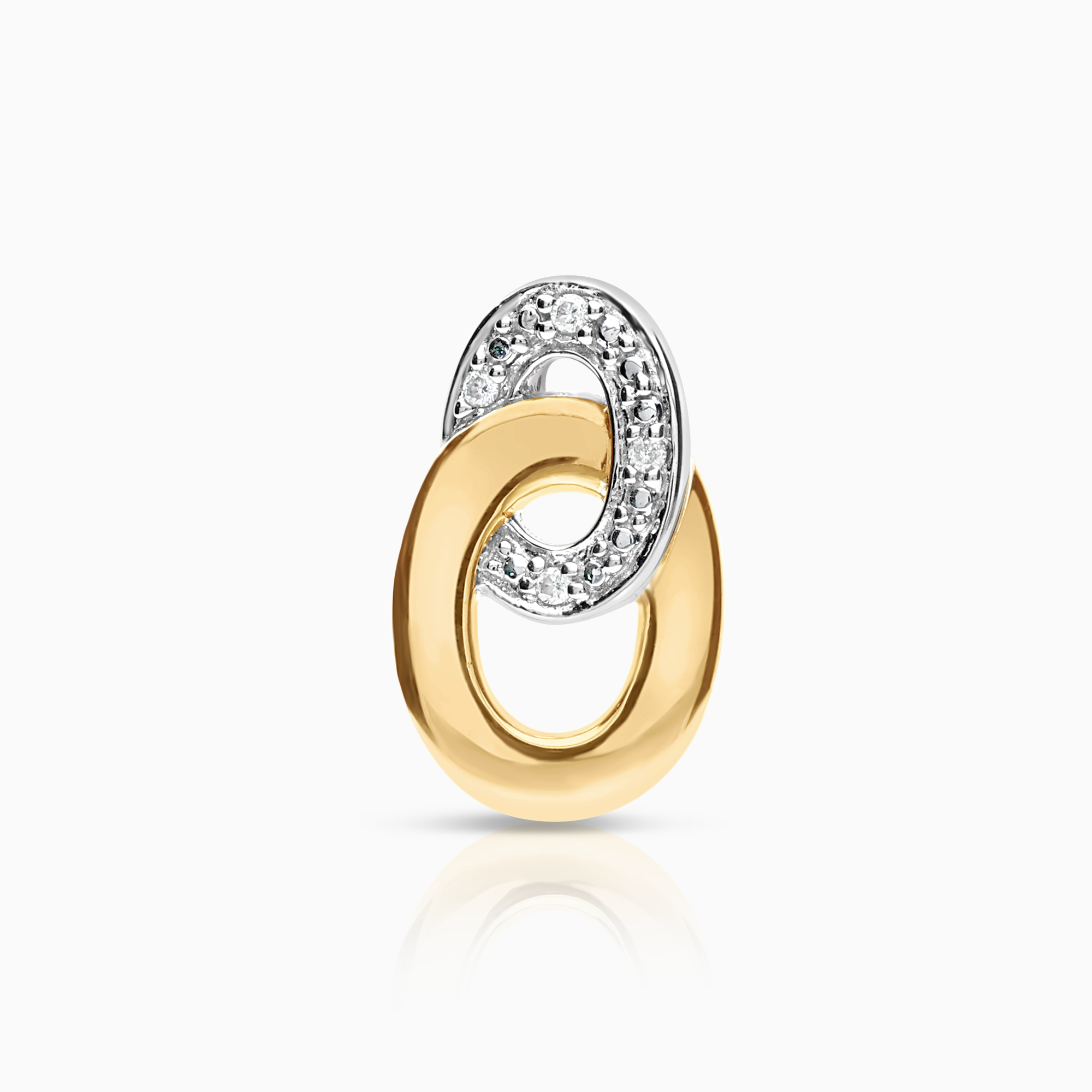 Hänge diamanter 0,03ct 18K guld/vitguld
