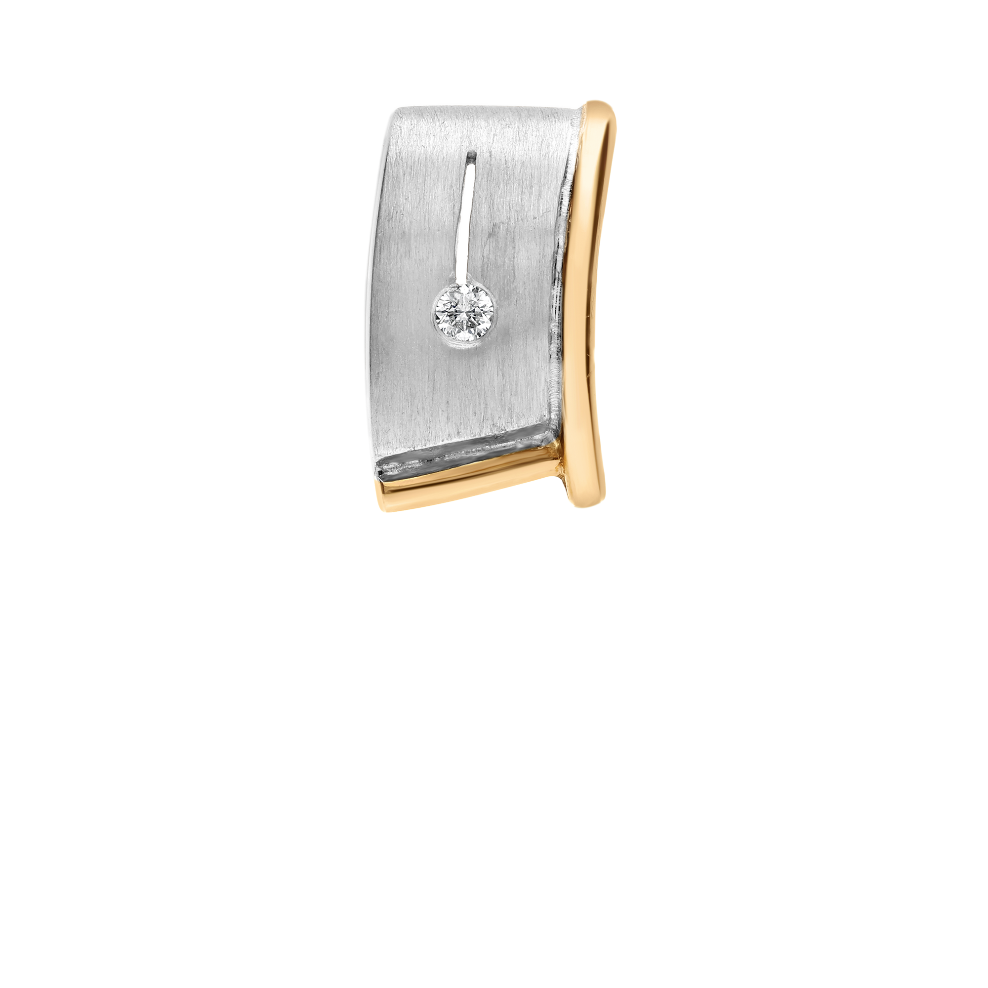 Hängsmycke med diamant 0,05ct 18K guld/vitguld