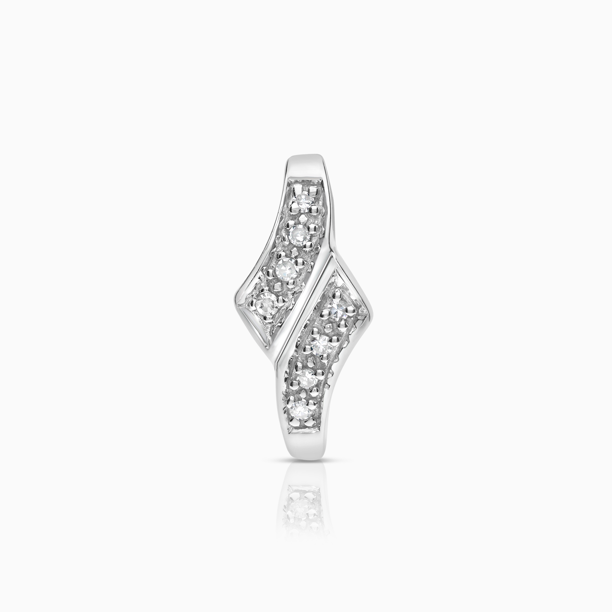 Diamanthänge 0,08ct 18K vitguld