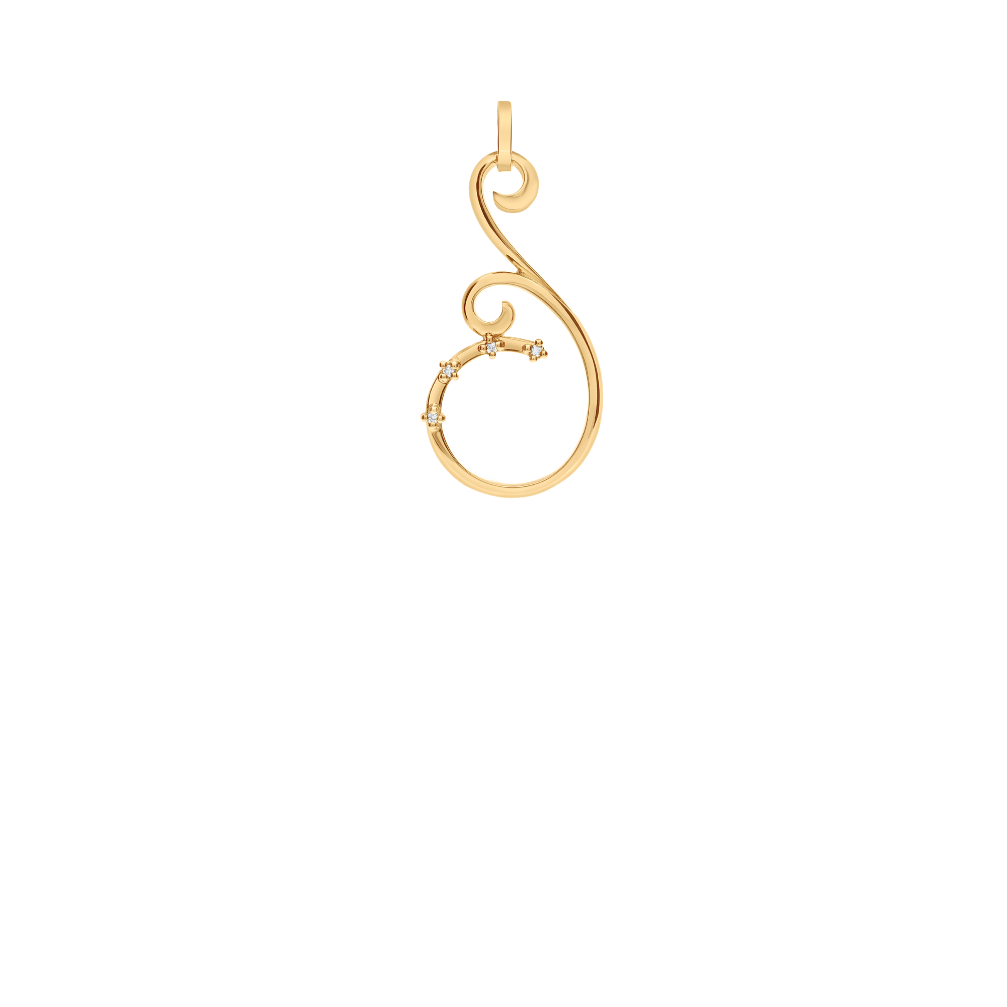 Diamanthänge 0,04ct 18K guld