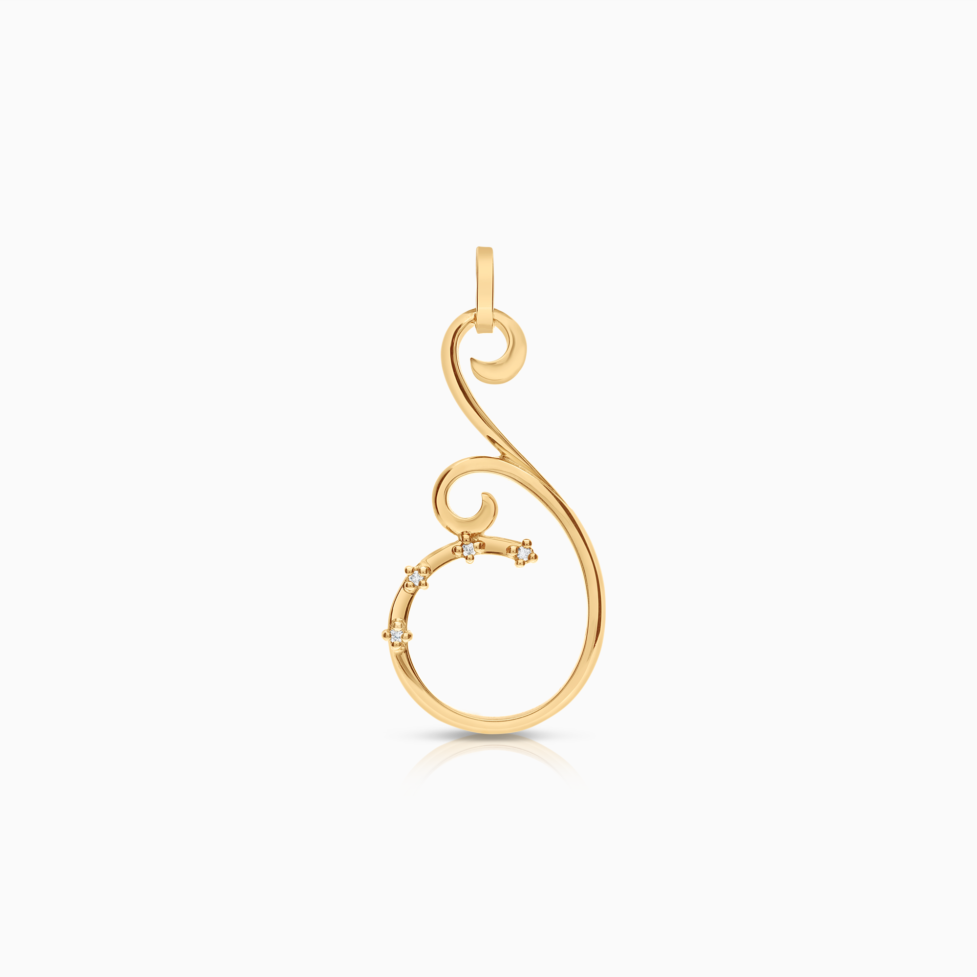Diamanthänge 0,04ct 18K guld
