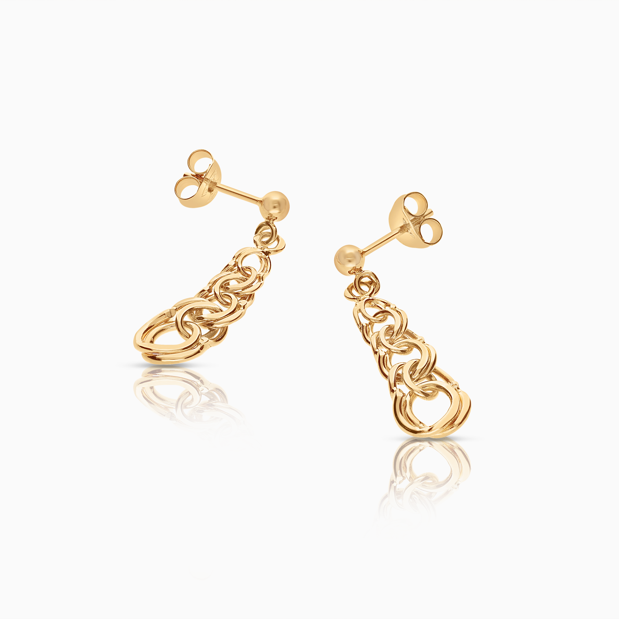 Bismarck Earrings 2.61g 18K Gold