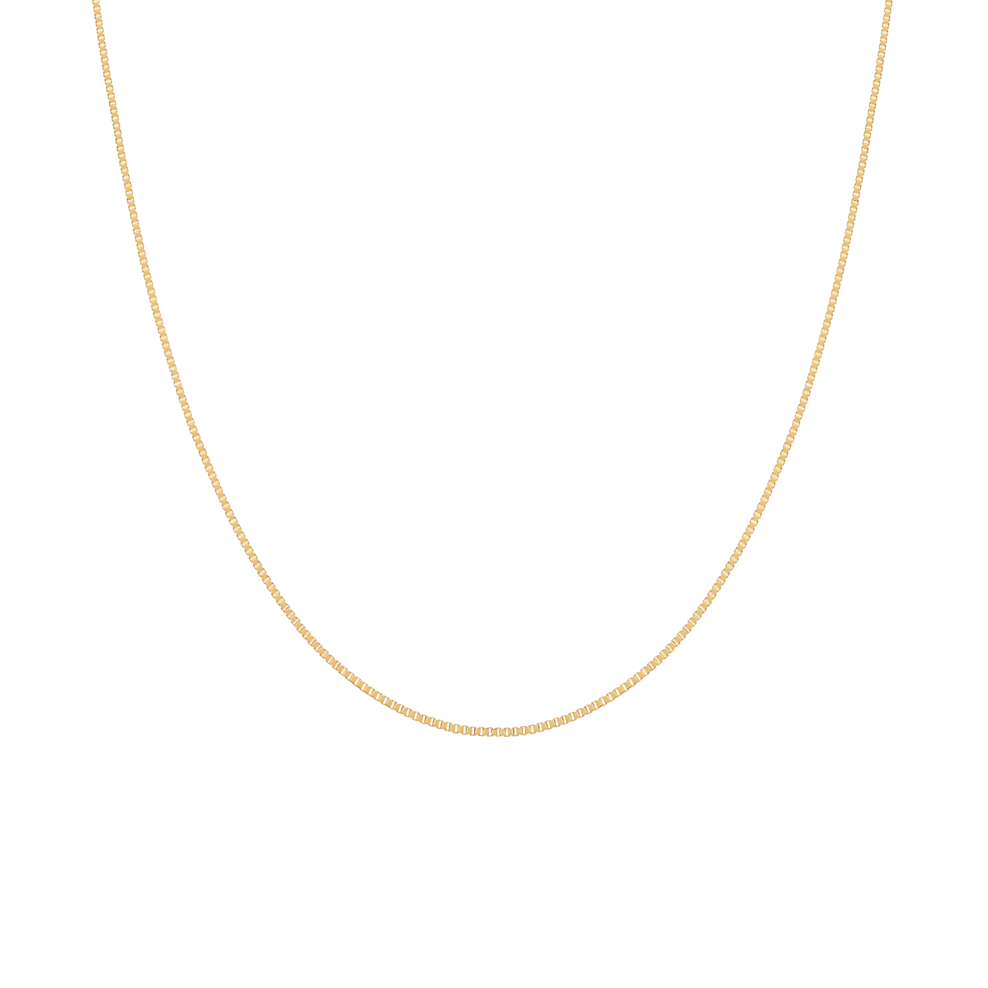 Veneziakedja 50cm 18K guld