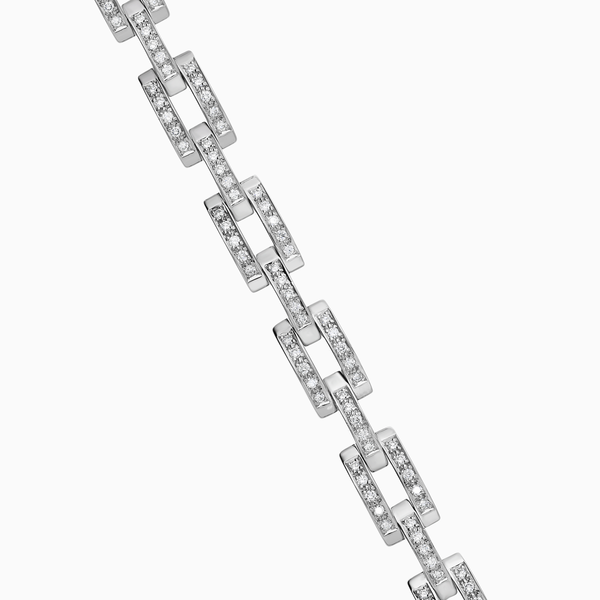 Diamantarmband 2,31ct 18K roséguld/vitguld