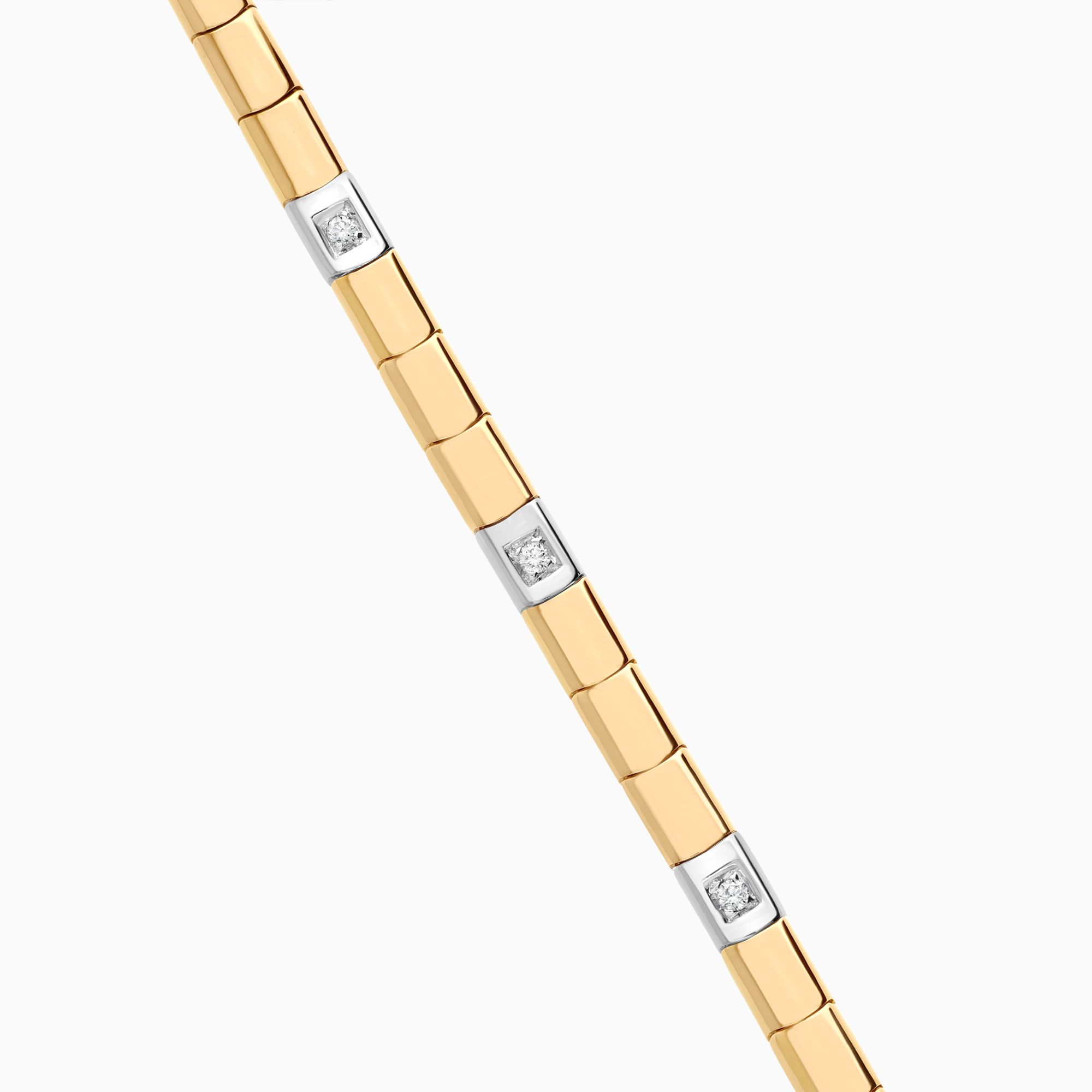 Guldarmband med diamanter 0,27ct 18K guld
