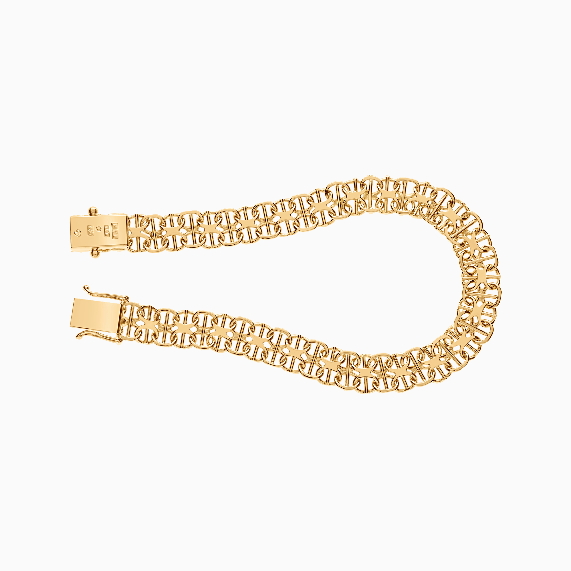 X-länk armband 14,64g 18K guld