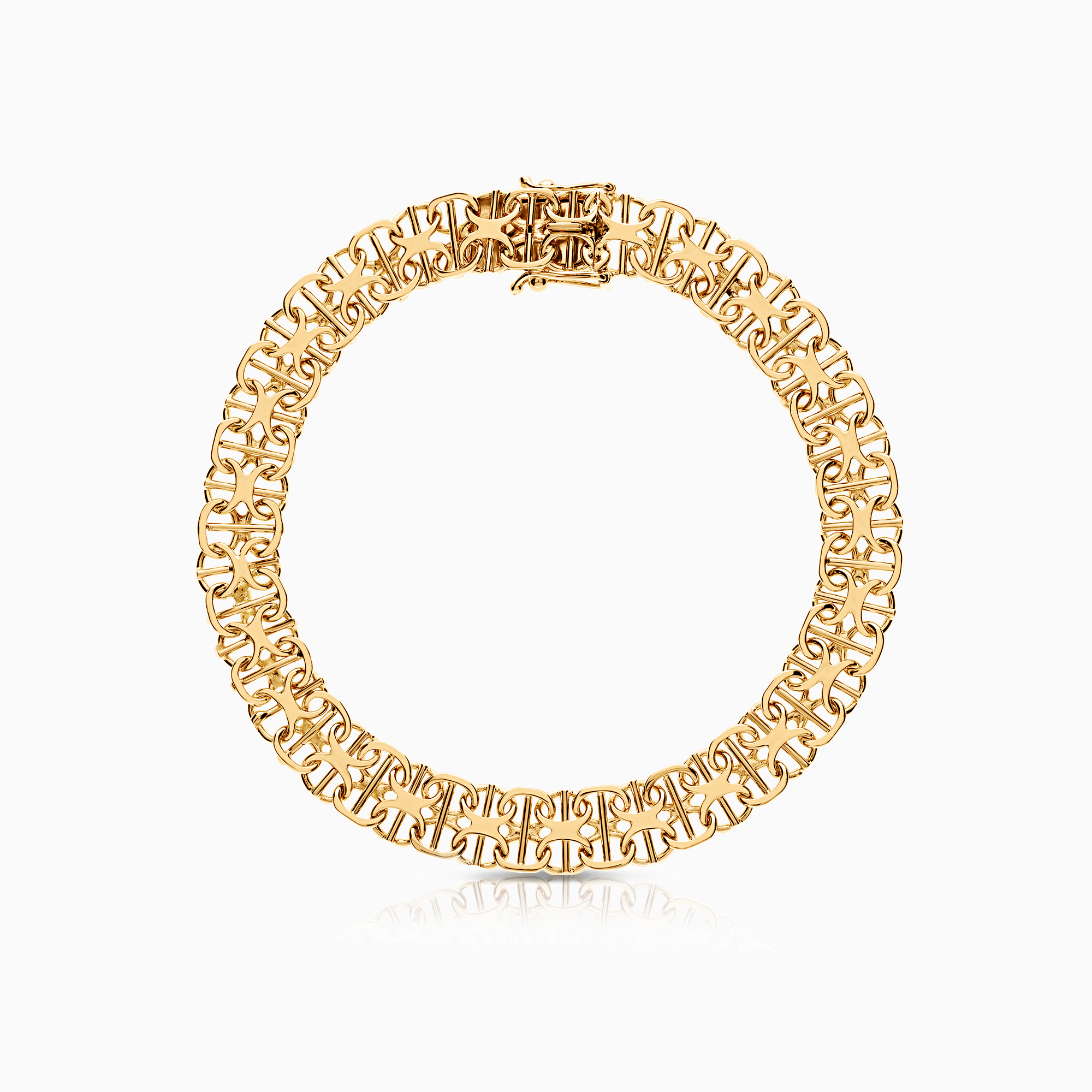 X-länk armband 14,64g 18K guld