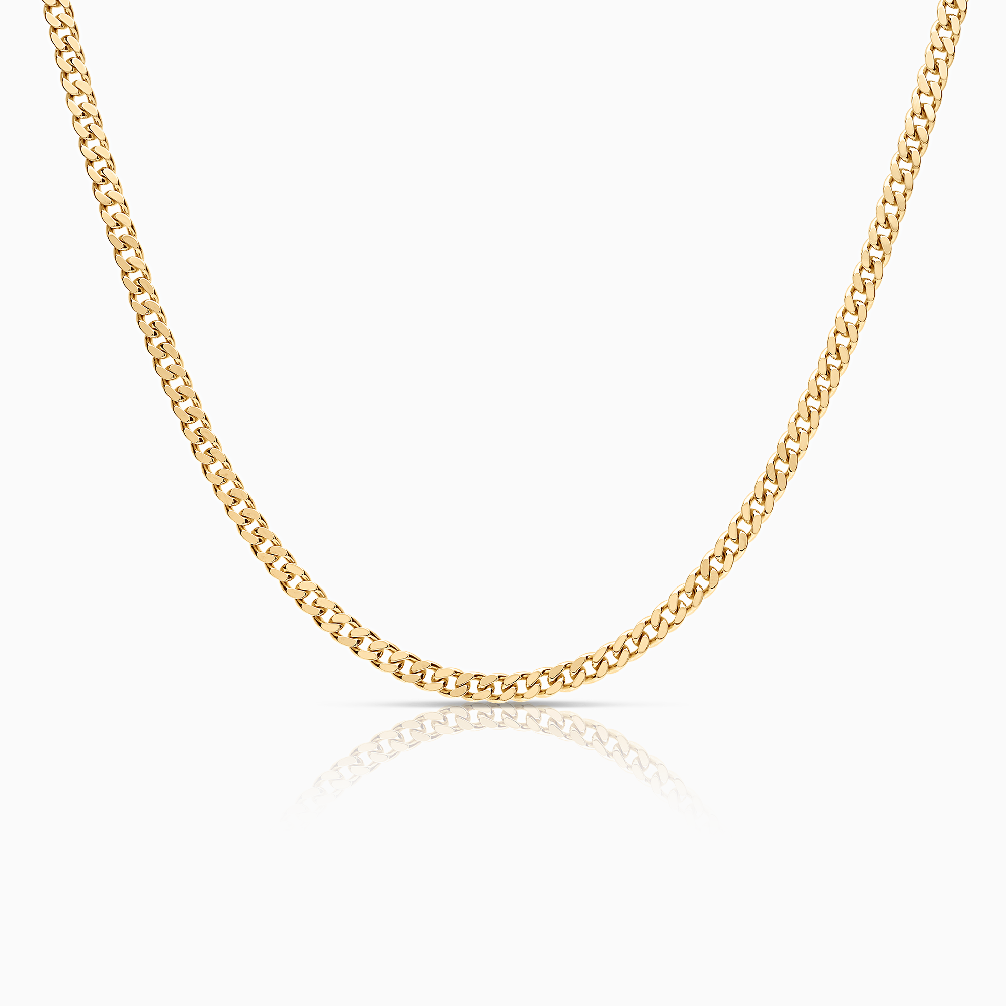 Curb chain 18.18g 18K gold