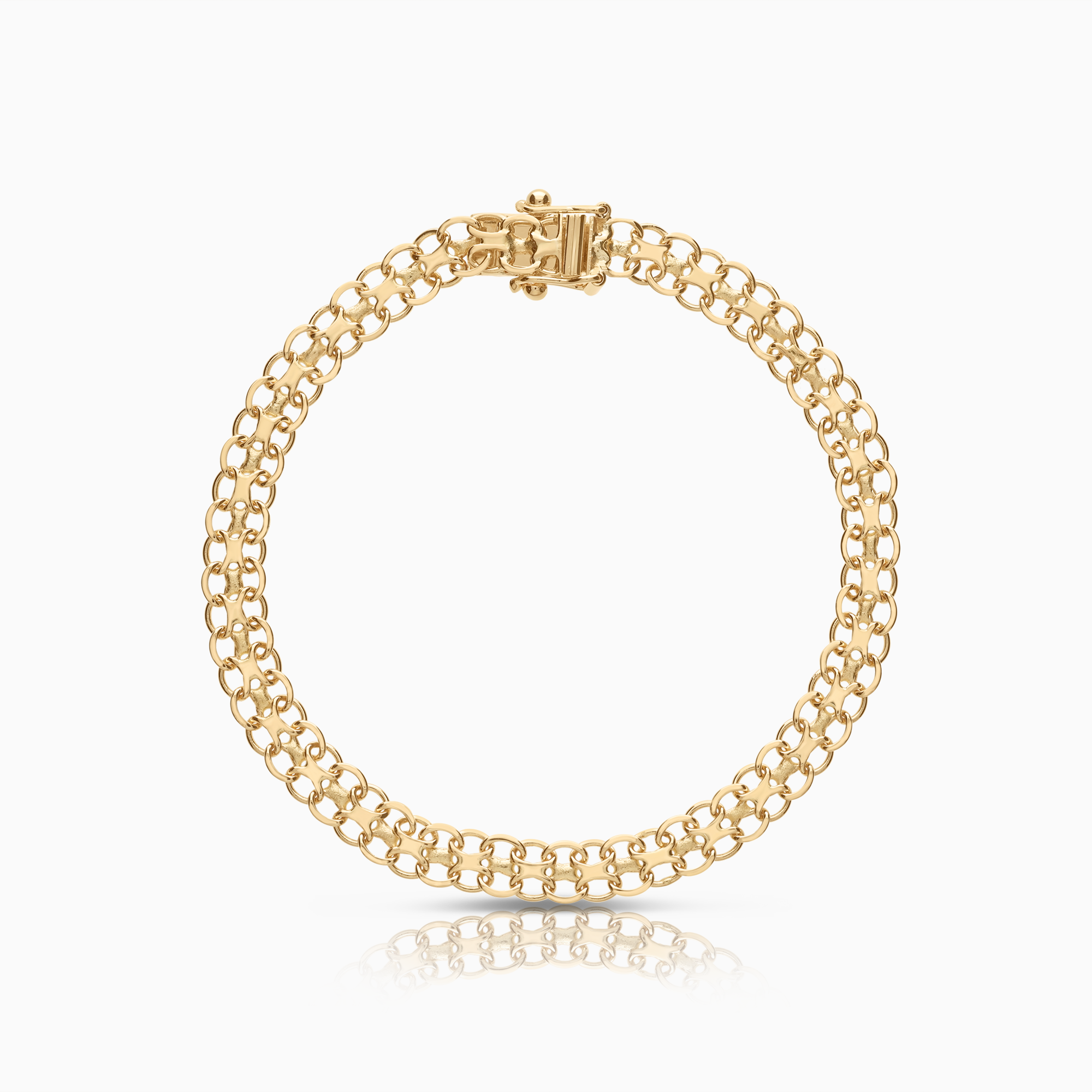 X-link bracelet 6.16g 18K gold