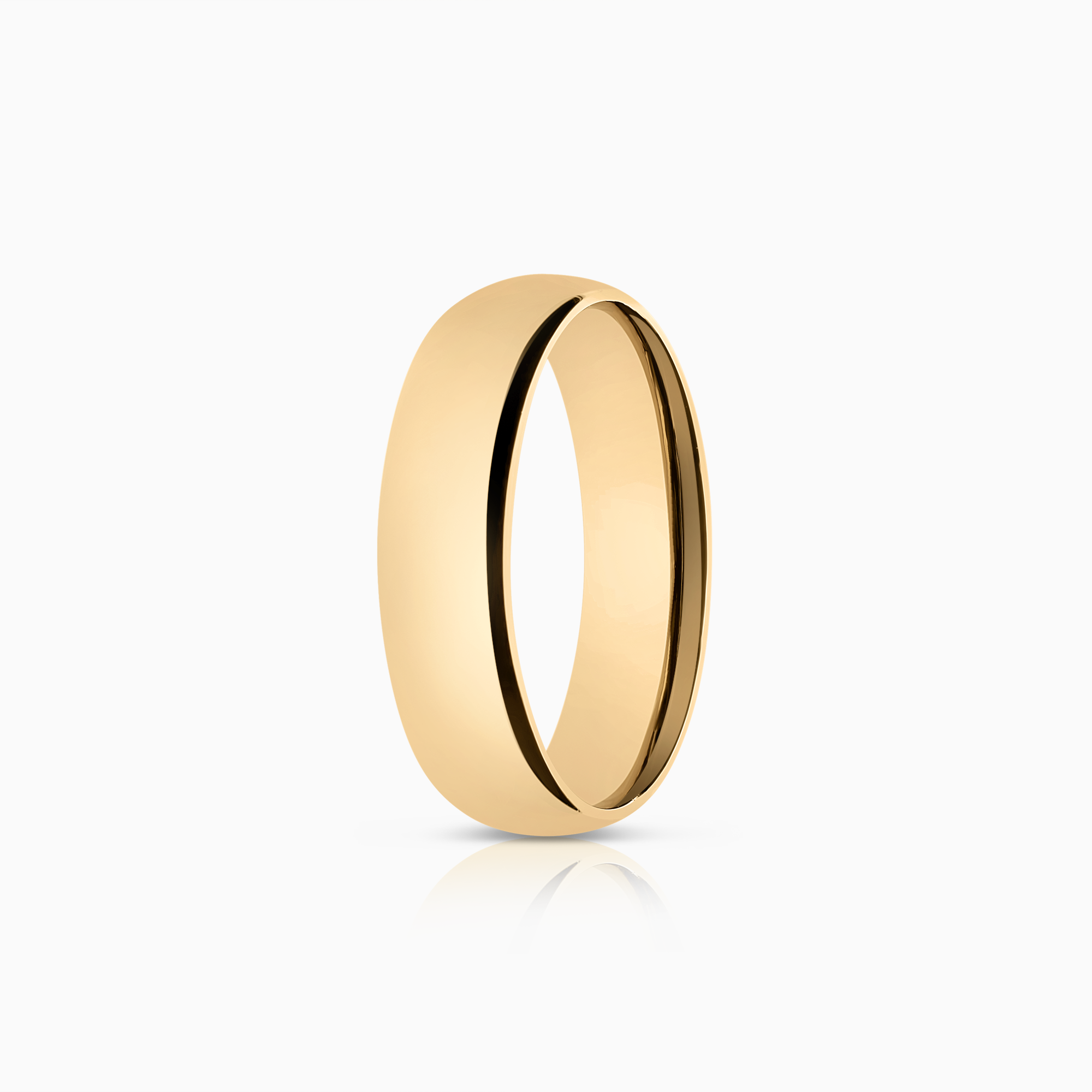 Schalins slät ring 8,08g 18K guld