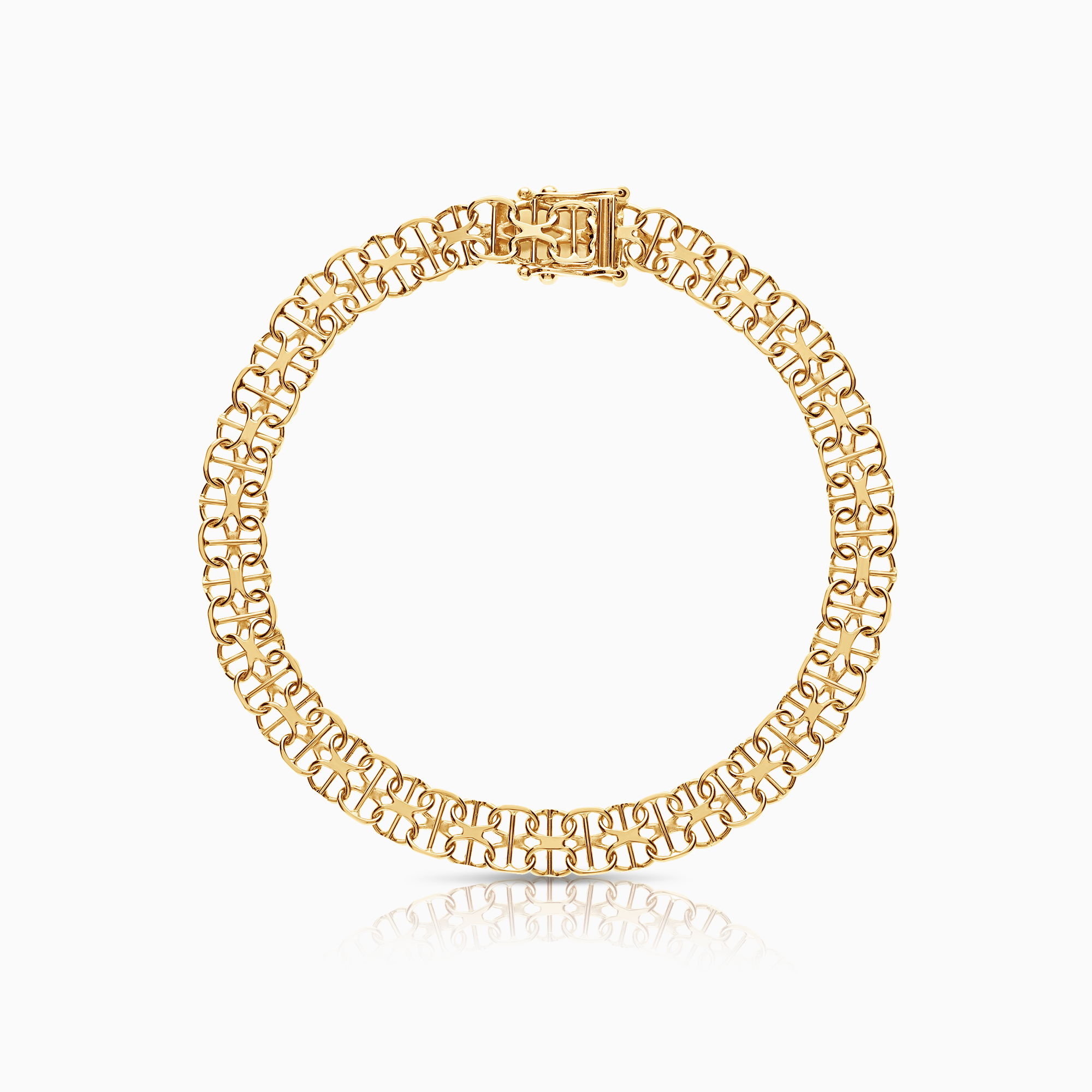 X-link bracelet 7.09g 18K gold