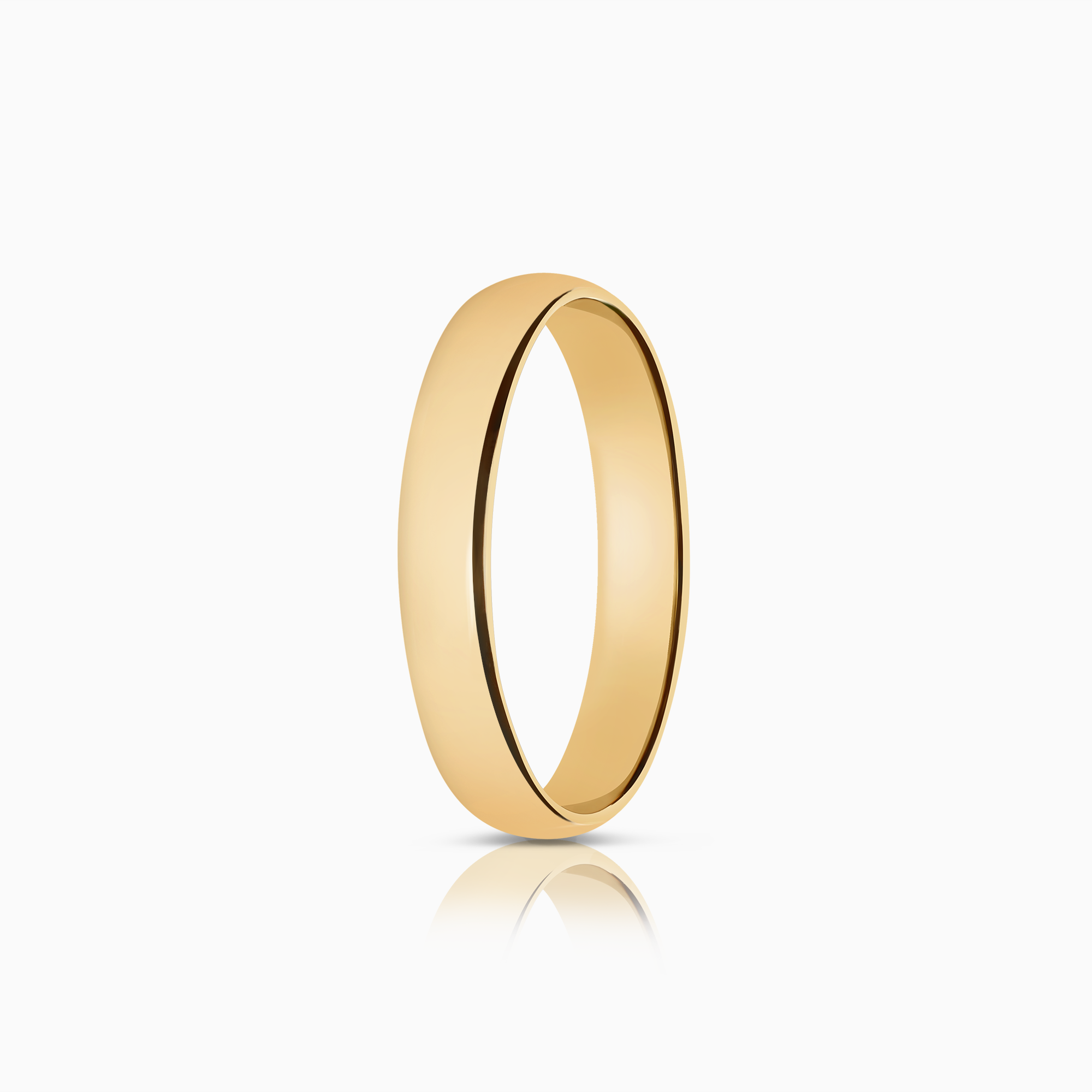 Plain ring 3.46g 18K gold
