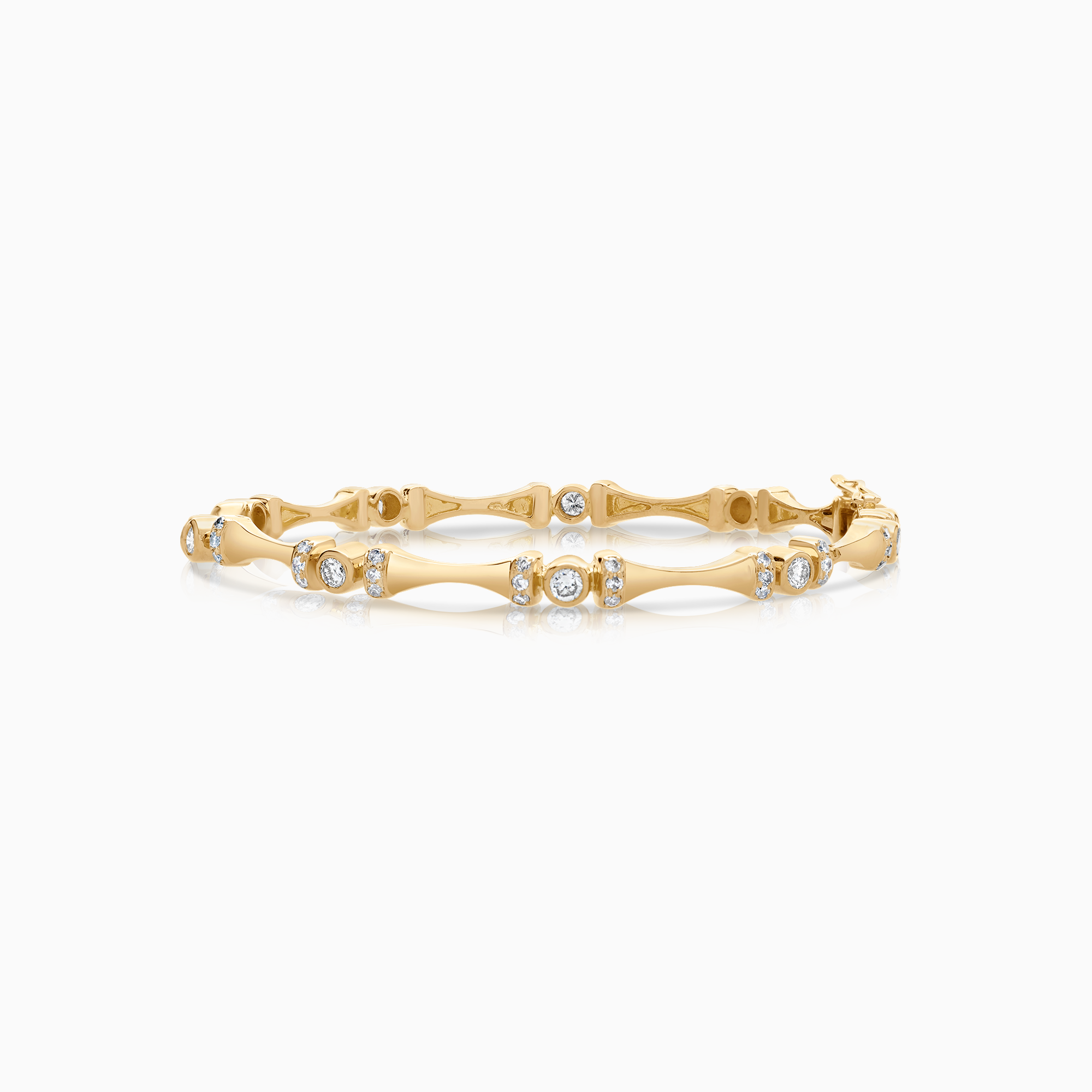 Armring med diamanter 1,54ct 18K guld