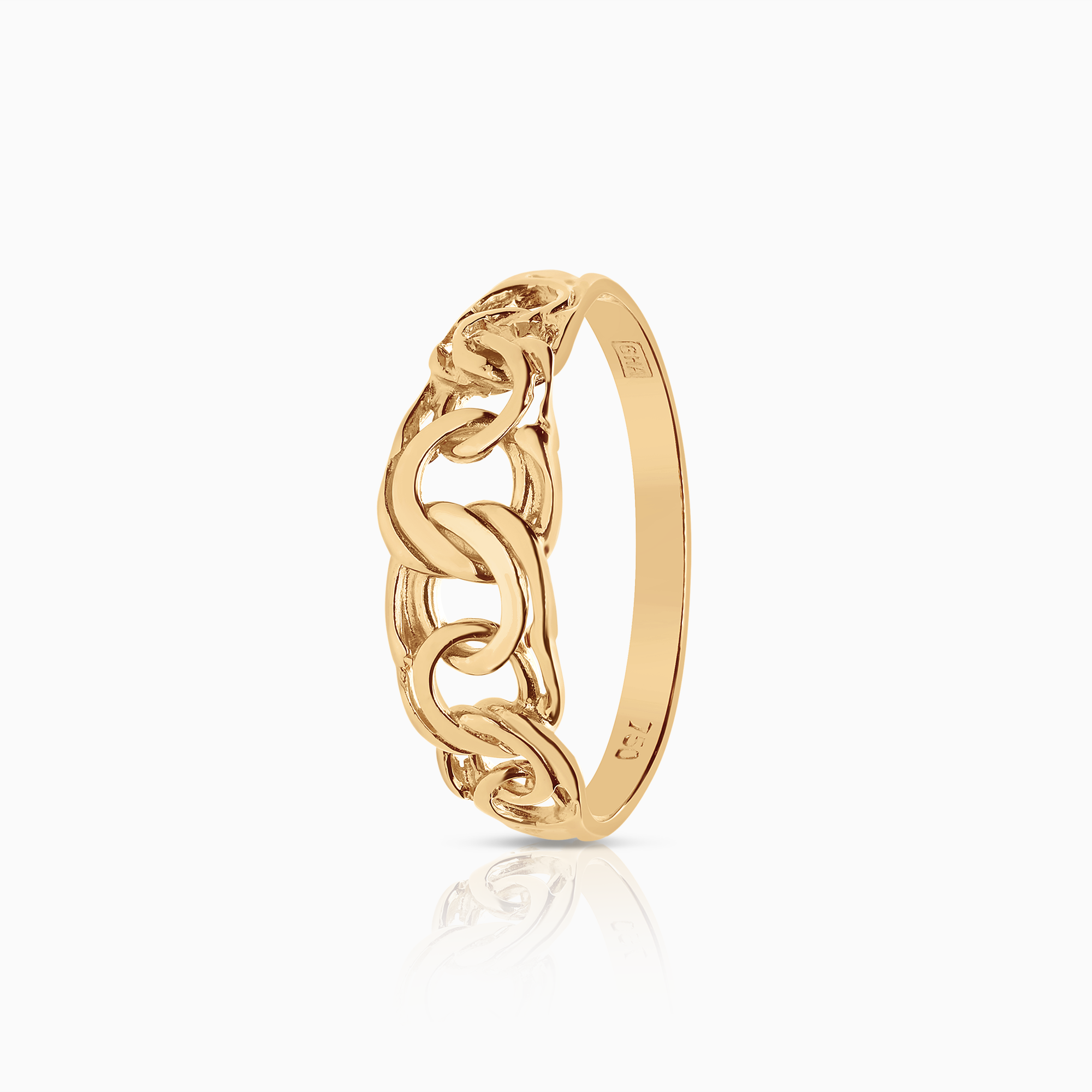 Bismarck ring 2.06g 18K gold