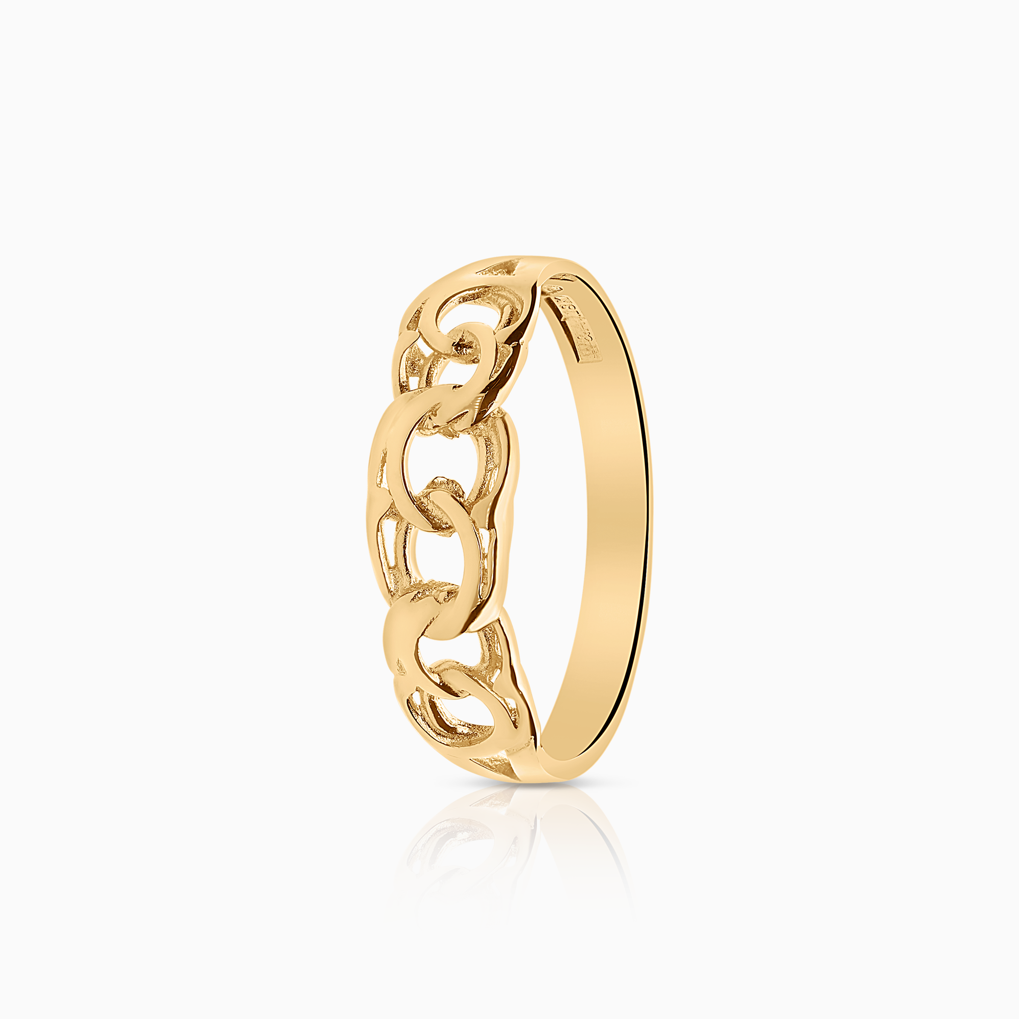 Bismarck ring 1,85g 18K guld