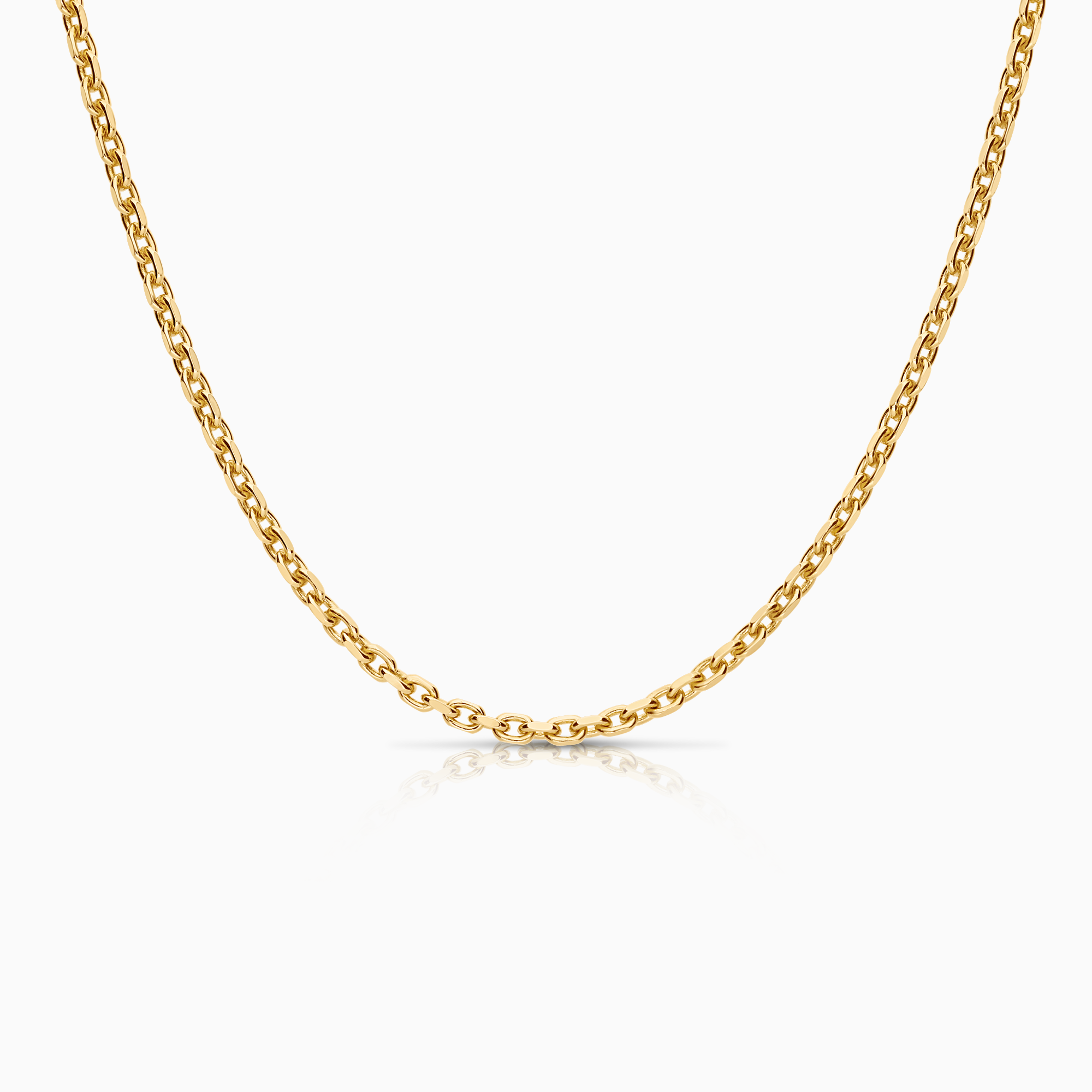 Cable chain 16.98g 18K gold