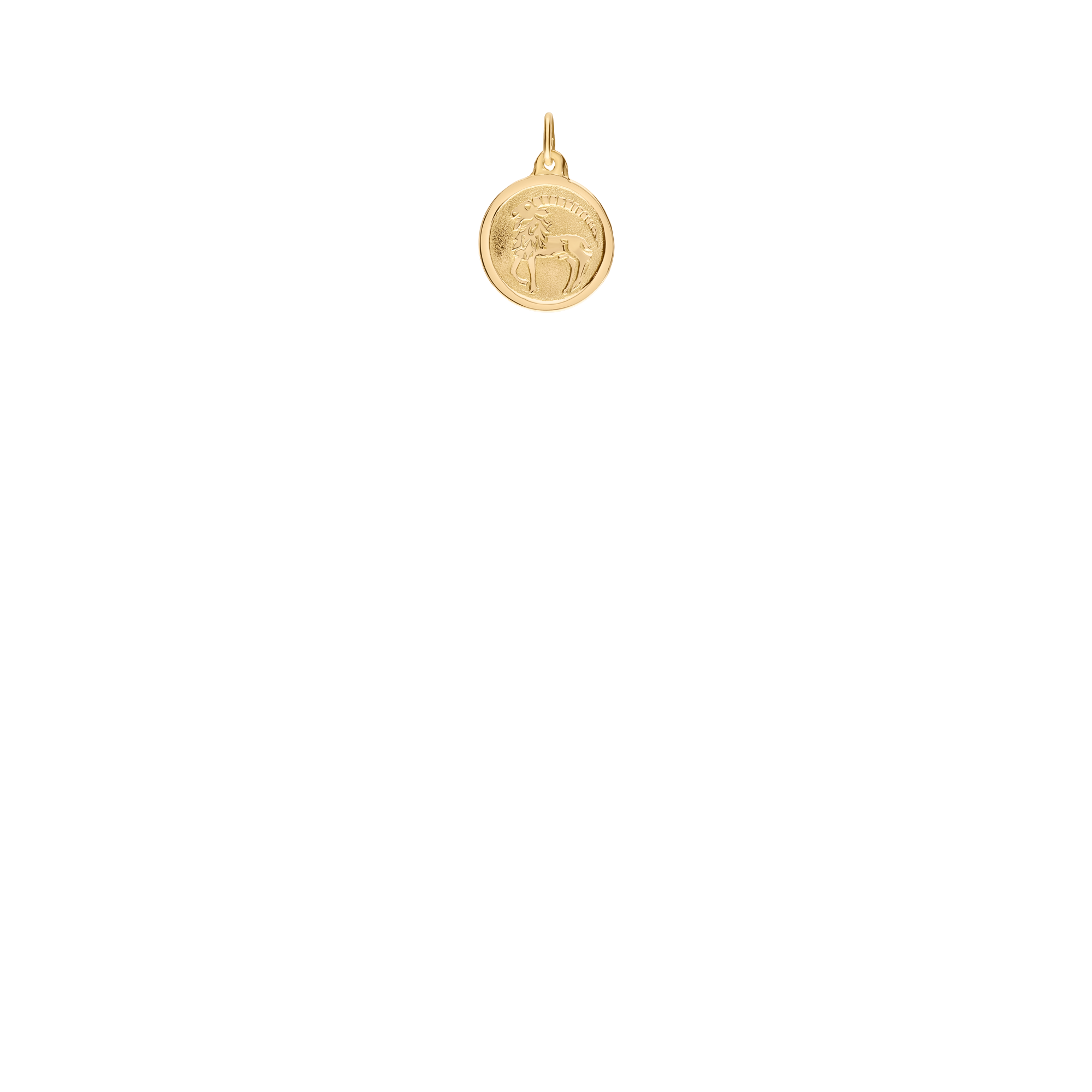 Hängsmycke stenbock 0,70g 18K guld