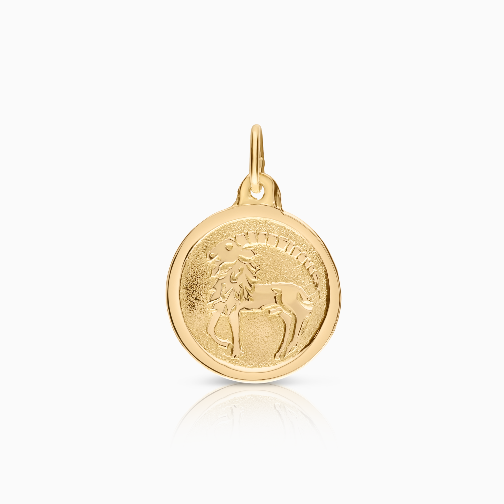 Hängsmycke stenbock 0,70g 18K guld