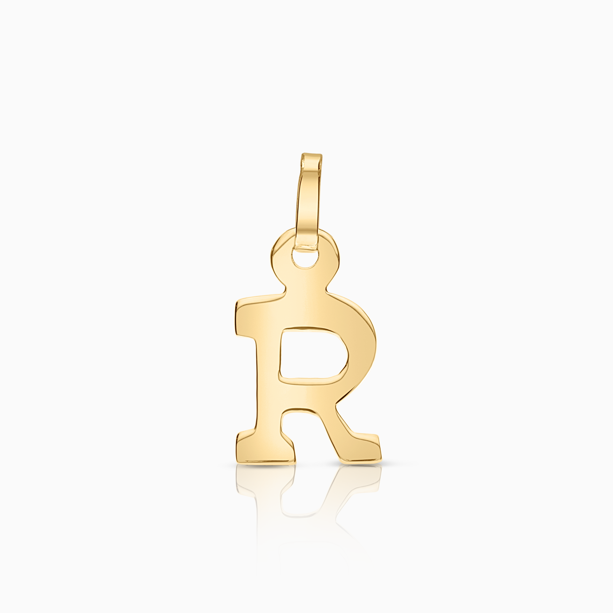 Hängsmycke bokstav 0,41g 18K guld