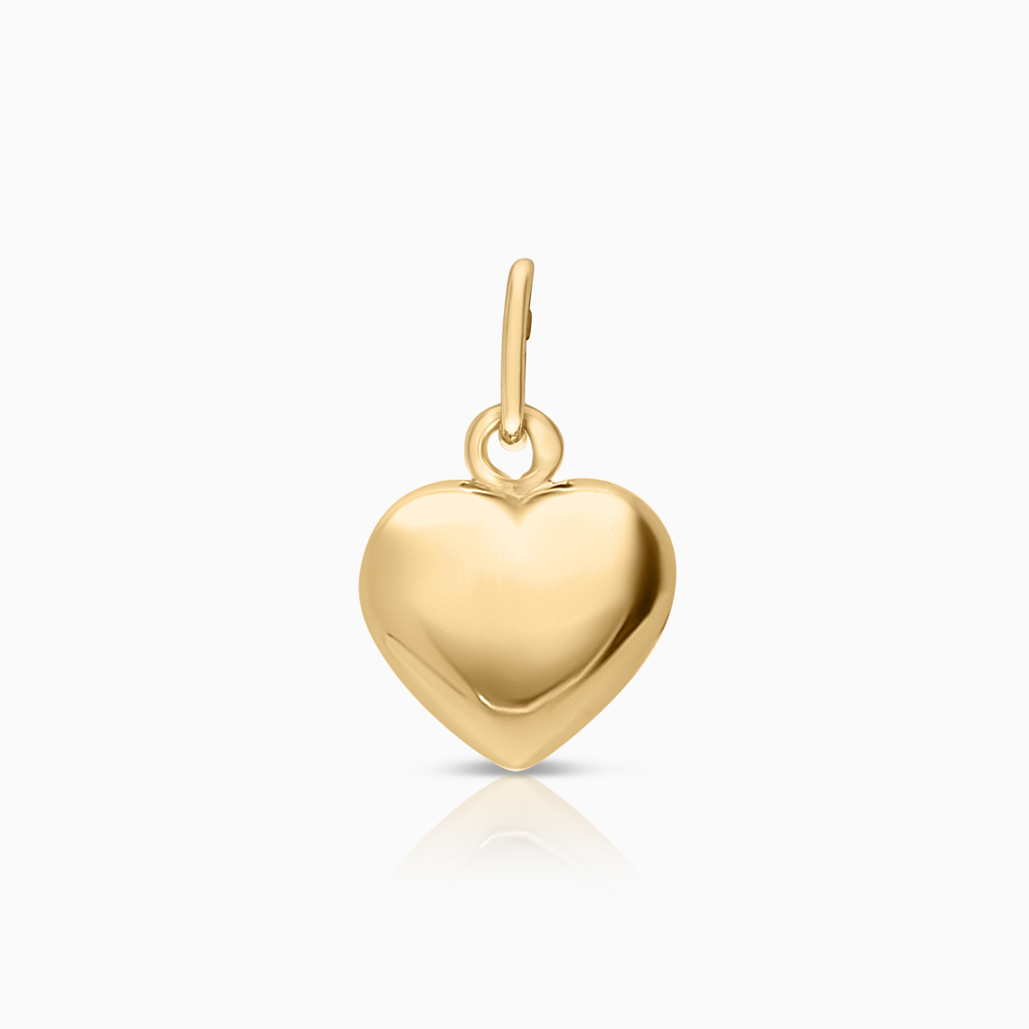 Pendant heart 0.30g 18K gold