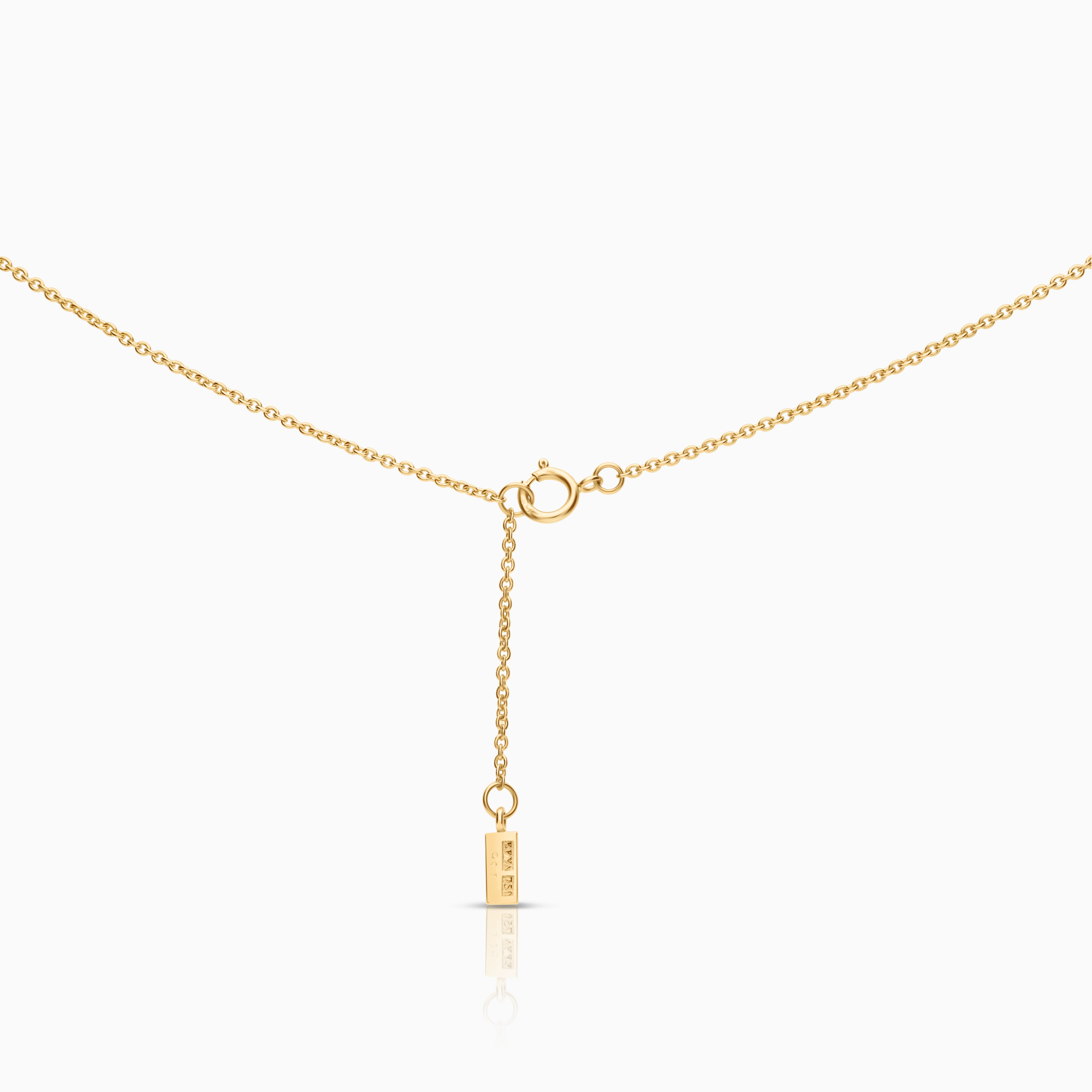 Efva Attling You & me necklace 0.06ct 18K gold