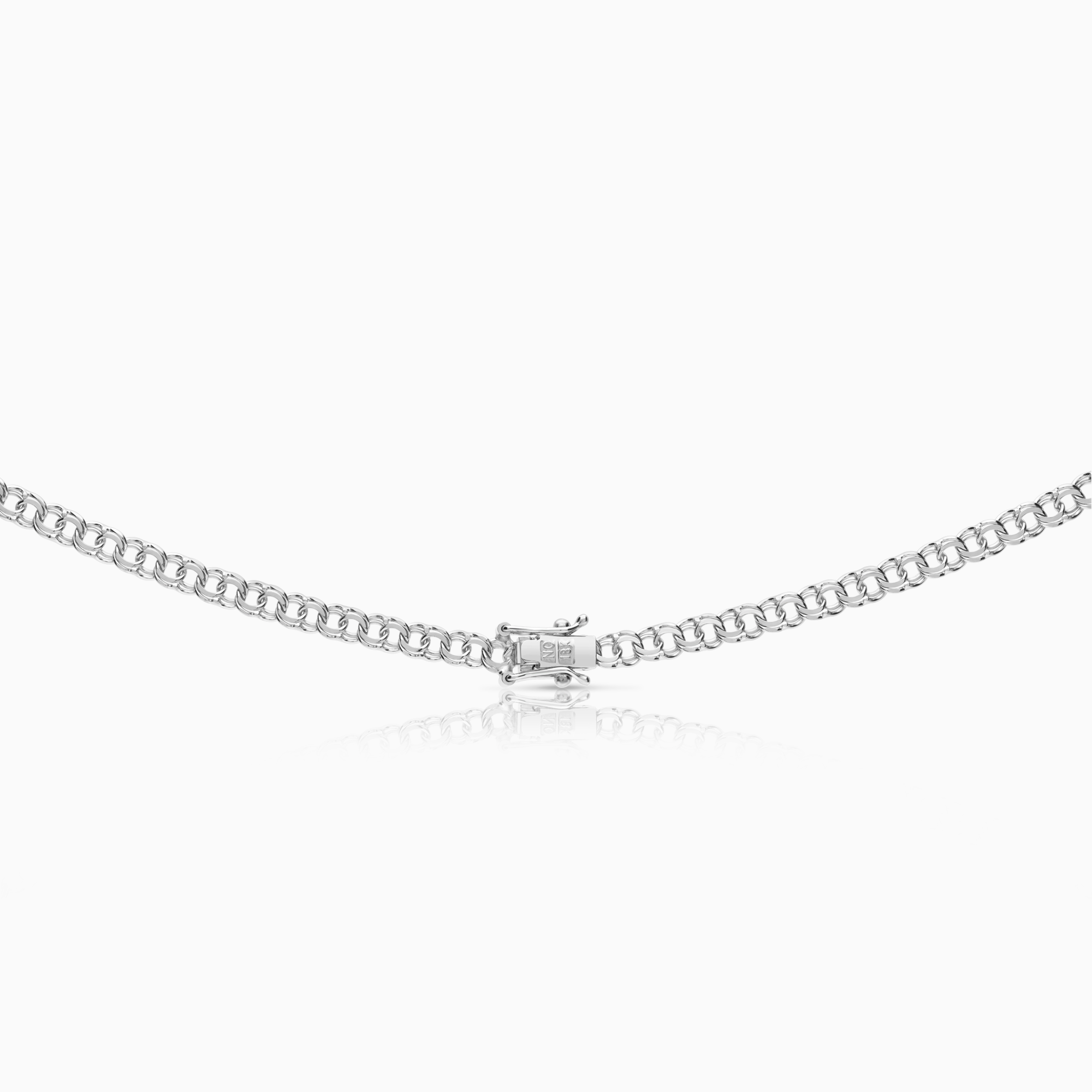 Bismarck halsband 15,15g 18K vitguld