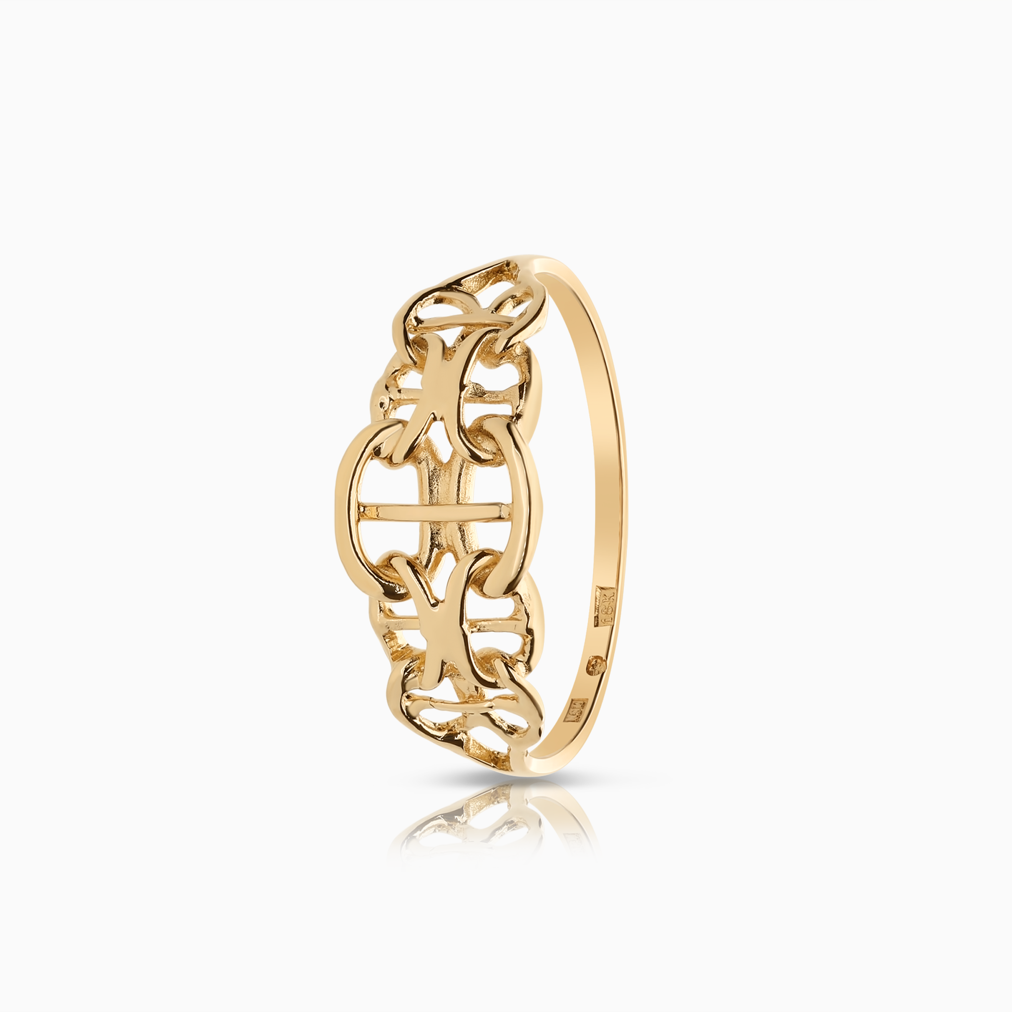 X-link ring 1.56g 18K gold