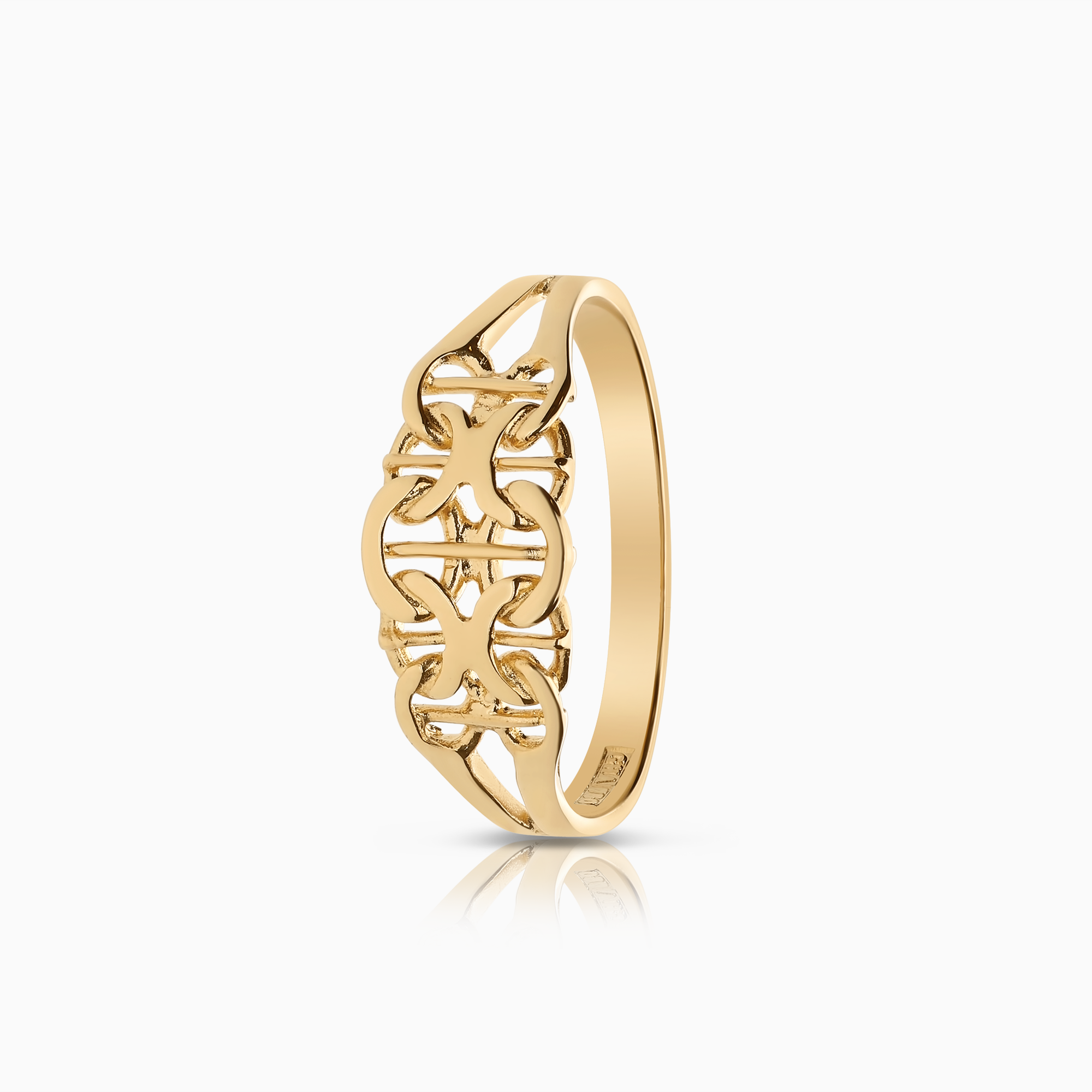X-länk ring 1,72g 18K guld