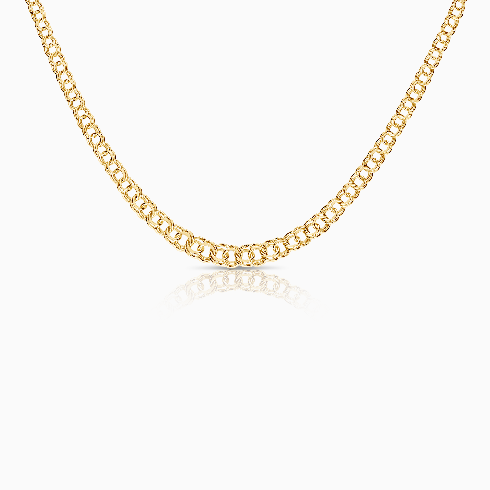 Bismarck halsband 10,47g 18K guld