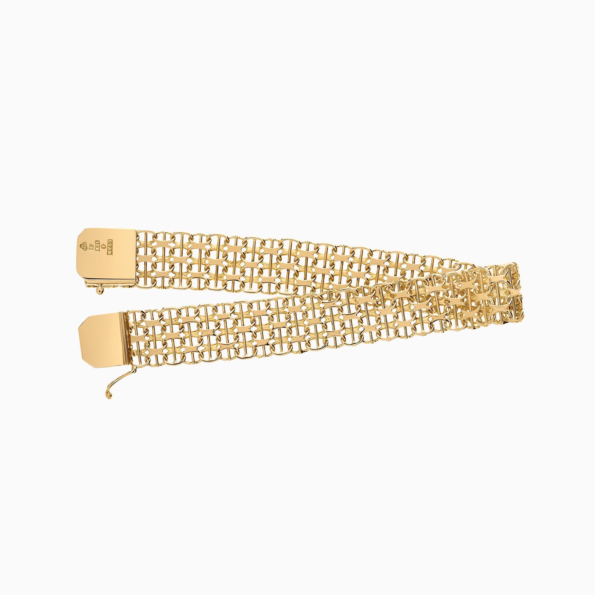 X-link bracelet 18.94g 18K gold