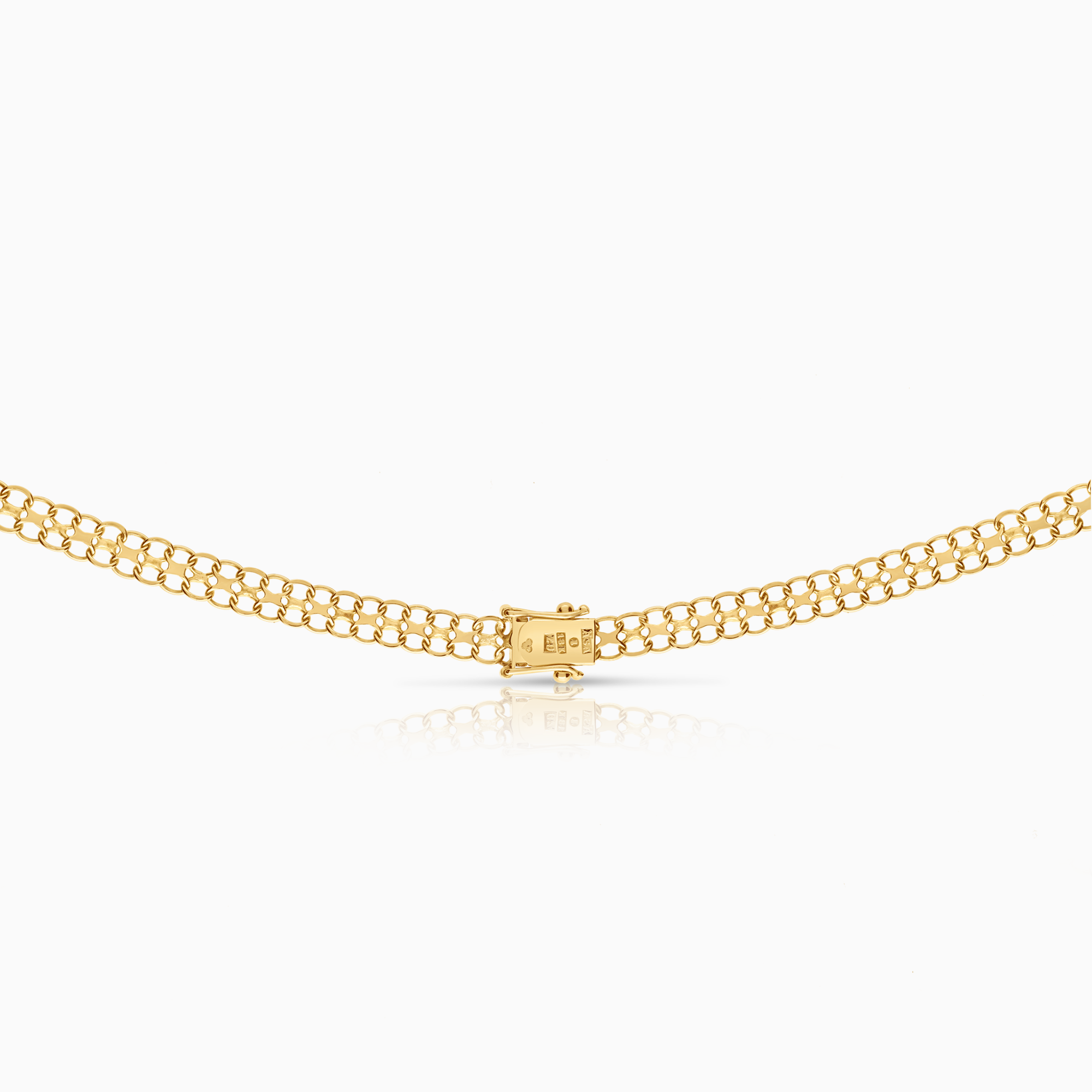 X-länk halsband 12,92g 18K guld