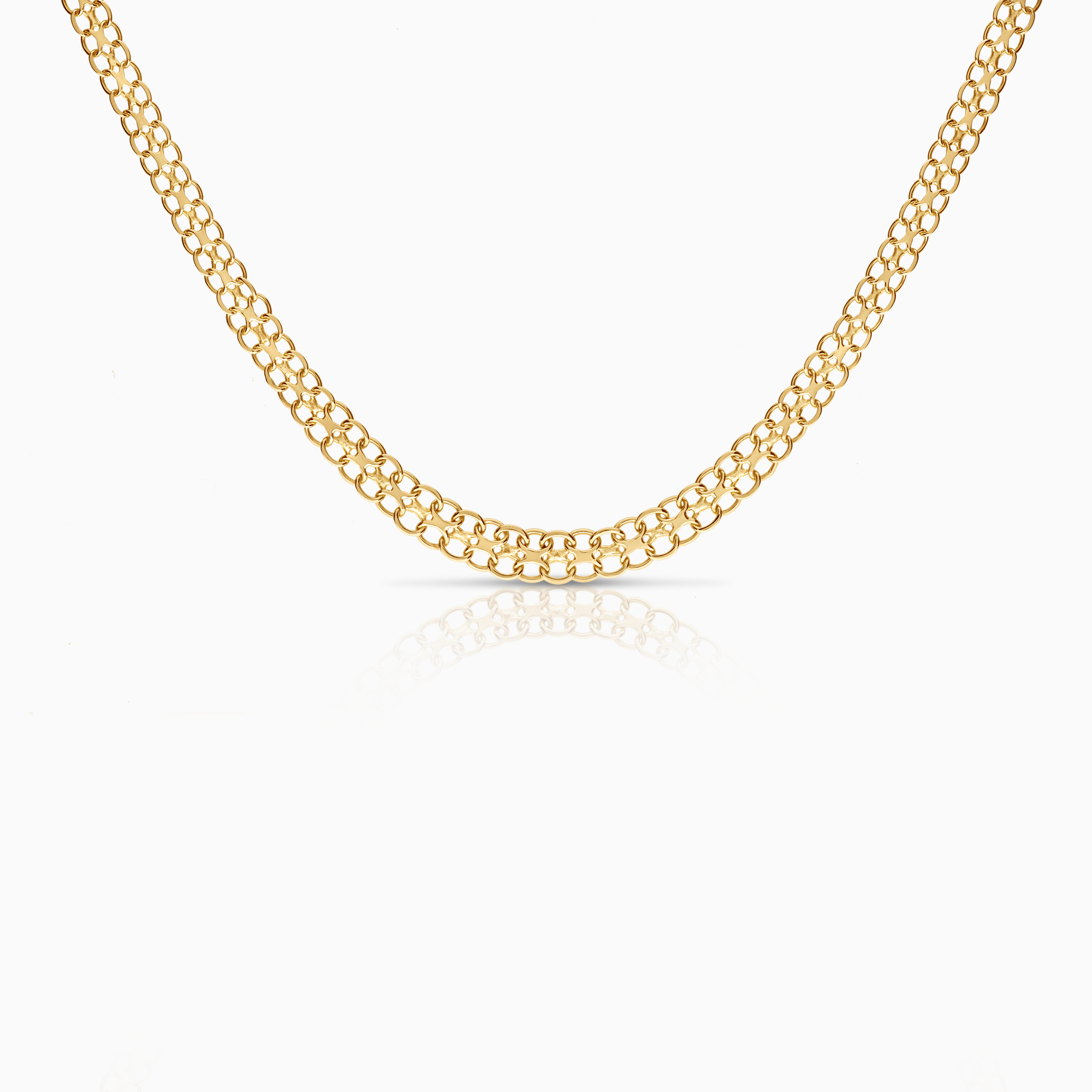 X-länk halsband 12,92g 18K guld