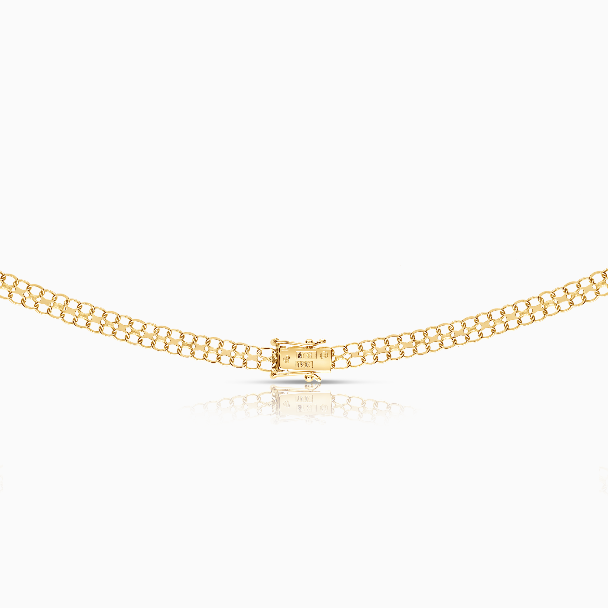 X-länk halsband 9,71g 18K guld